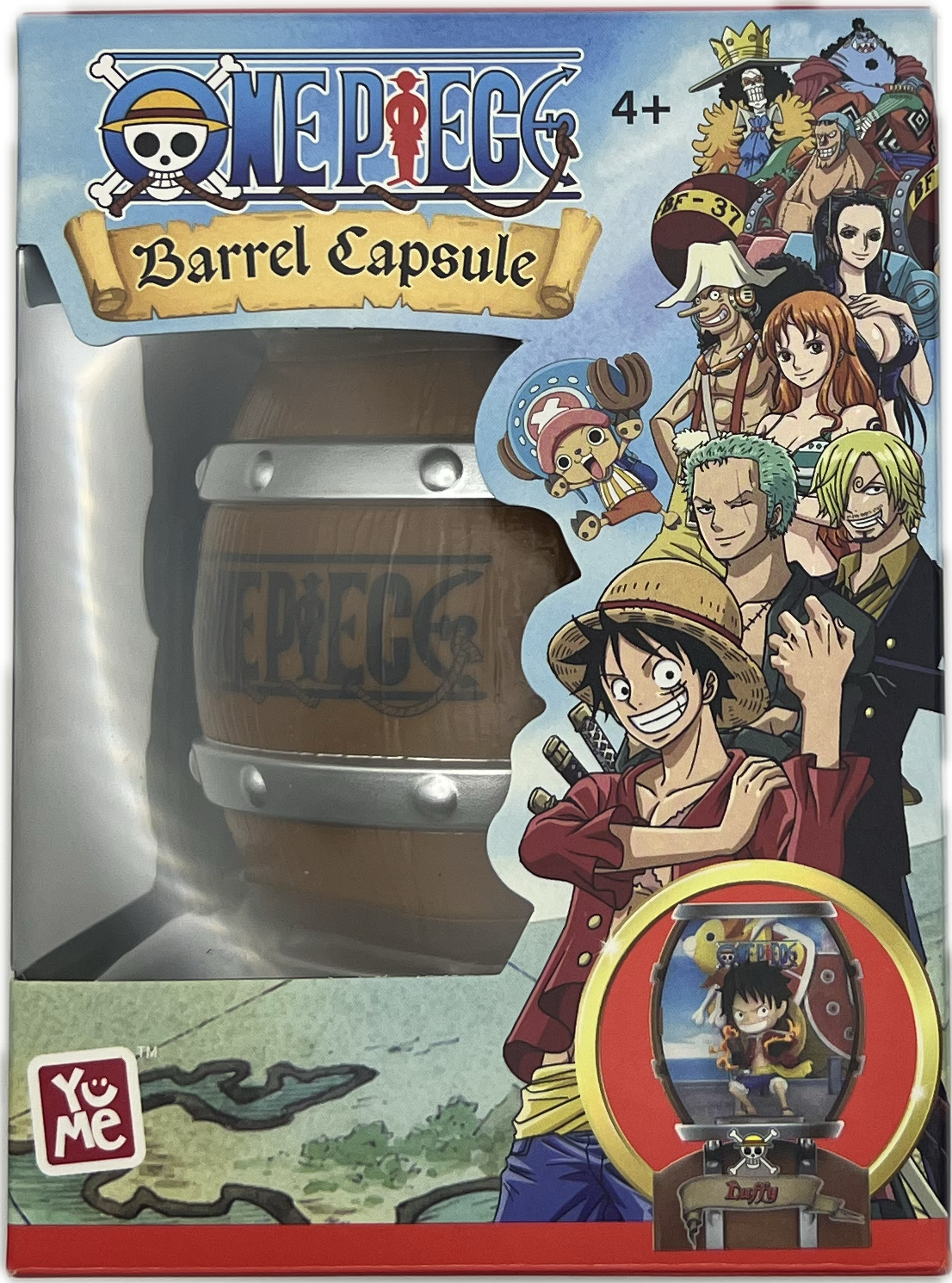 One Piece Barrel Suprise Fass mit Figur