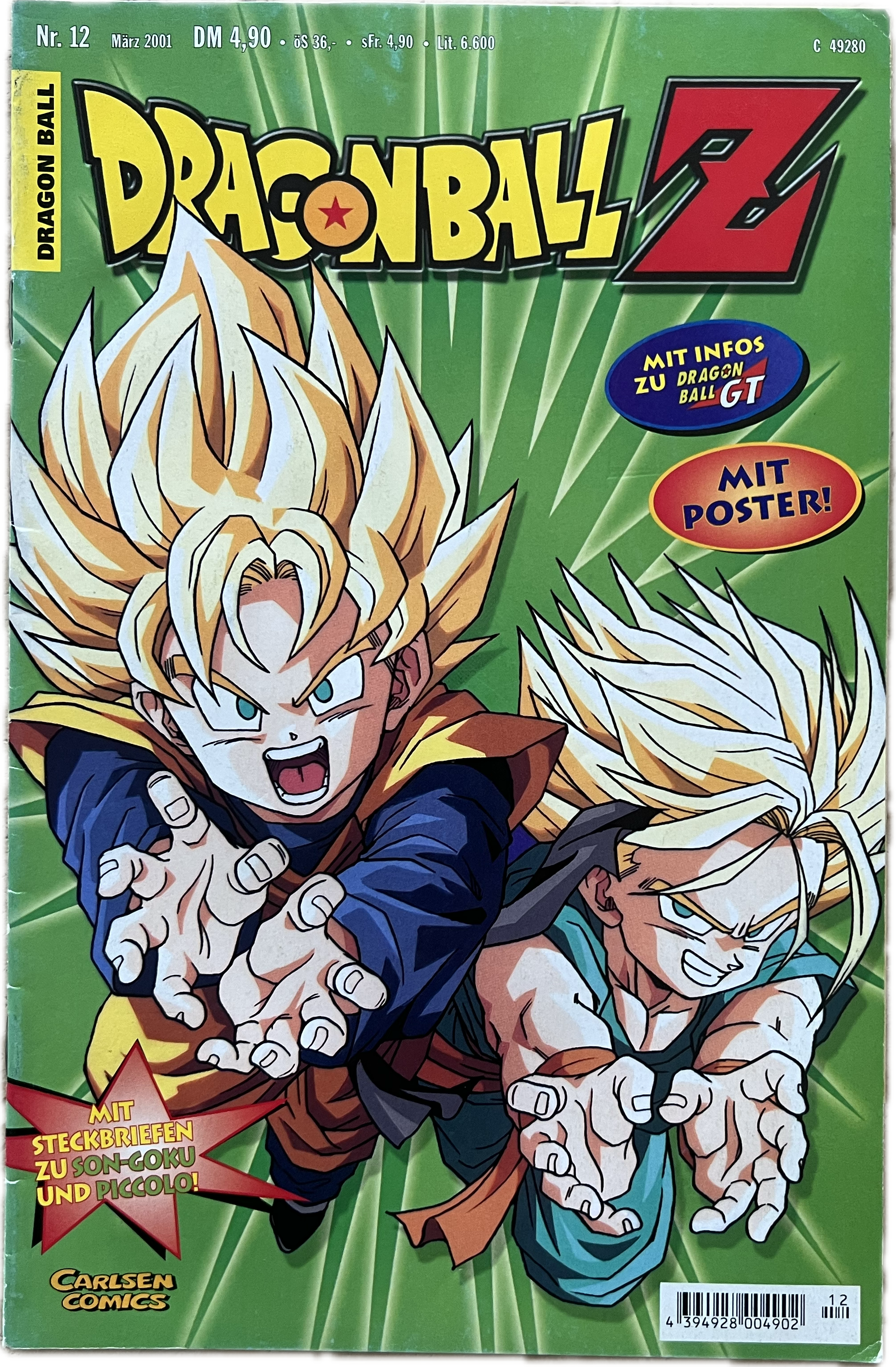 Dragon Ball Z Comic Heft 12 | Manayga