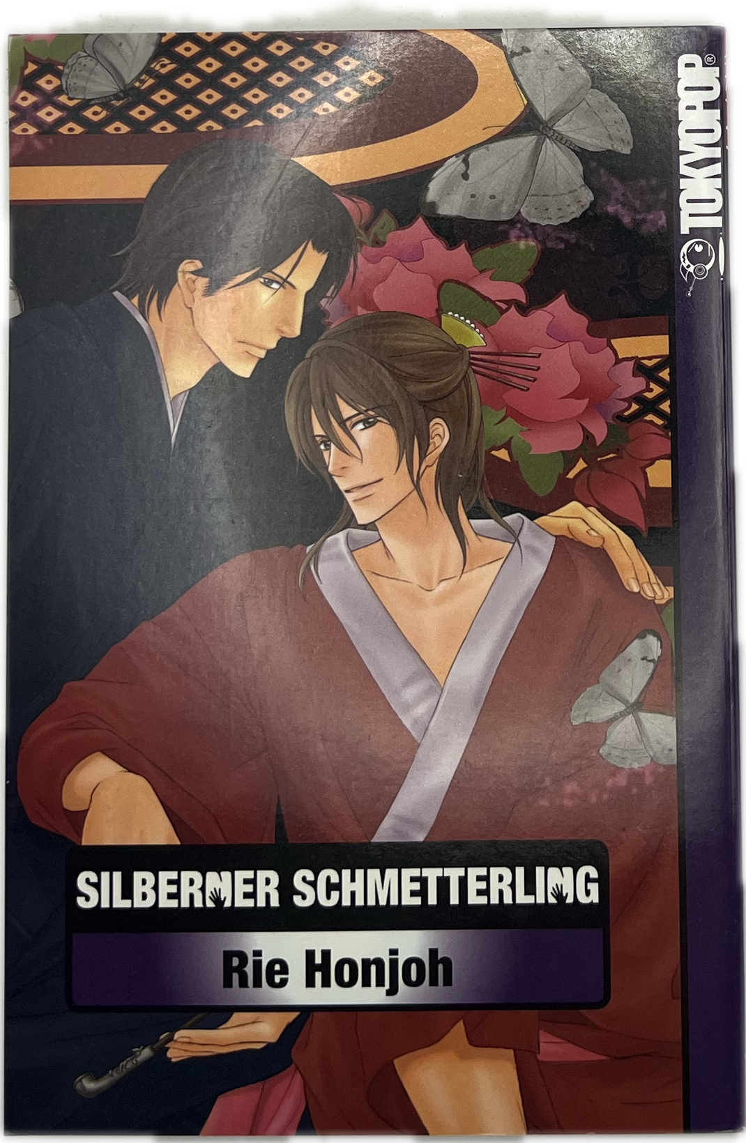 Silberner Schmetterling