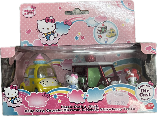 Hello Kitty Dazzle Dash 2-Pack / Fahrzeug- & Figuren-Set