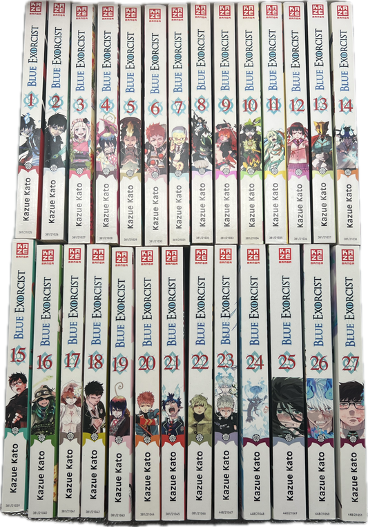 Blue Exorcist 1-27 komplette Reihe