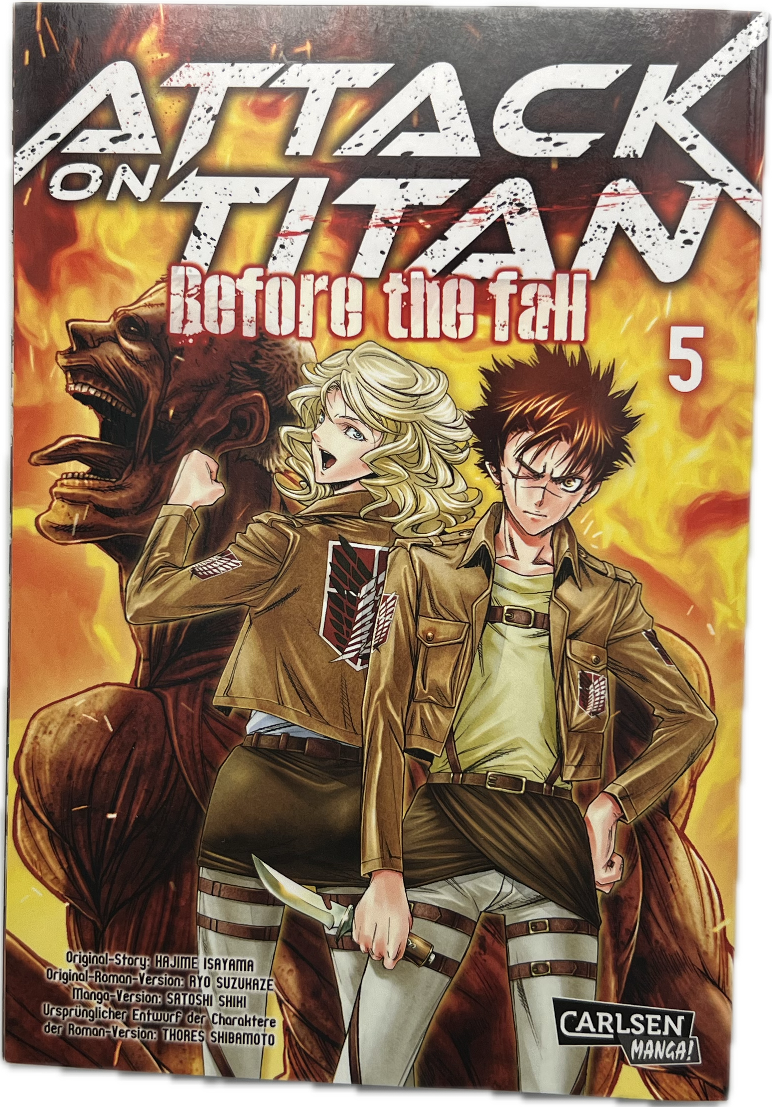 Attack on Titan Before the Fall 5-Manayga