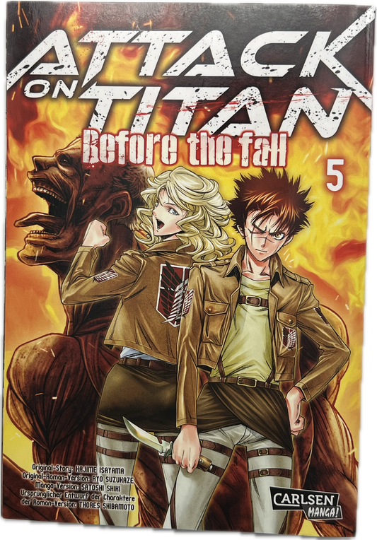 Attack on Titan Before the Fall 5-Manayga