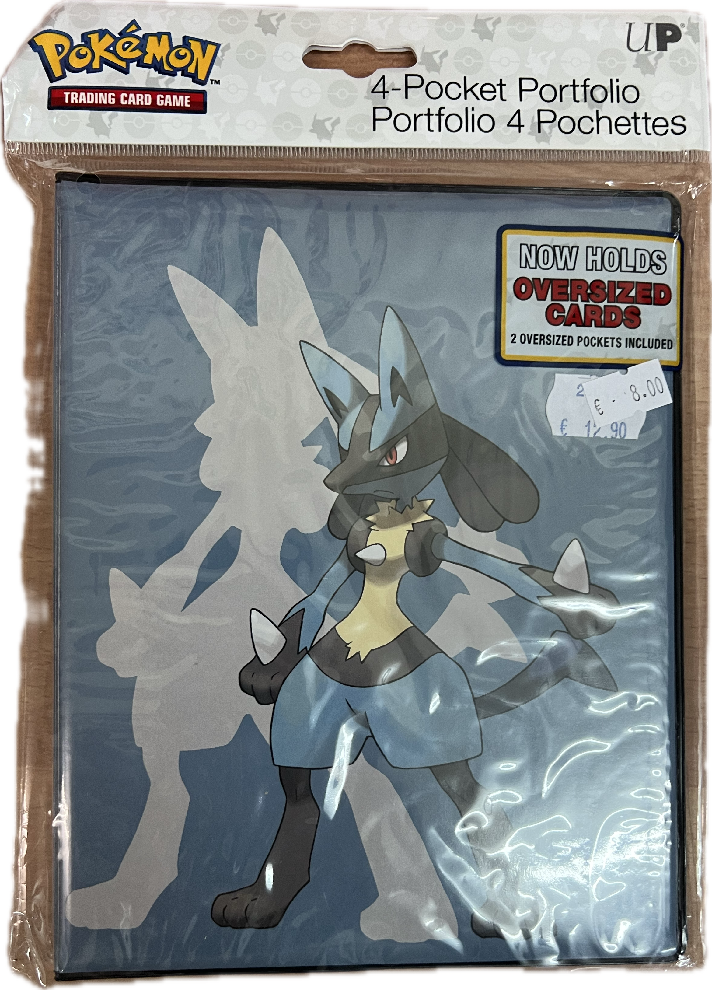 Pokemon Lucario TCG 4-Pocket Portfolio