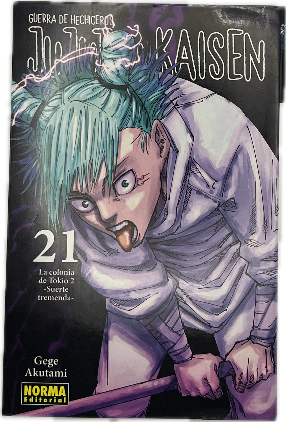 Jujutsu Kaisen 21 Spanisch