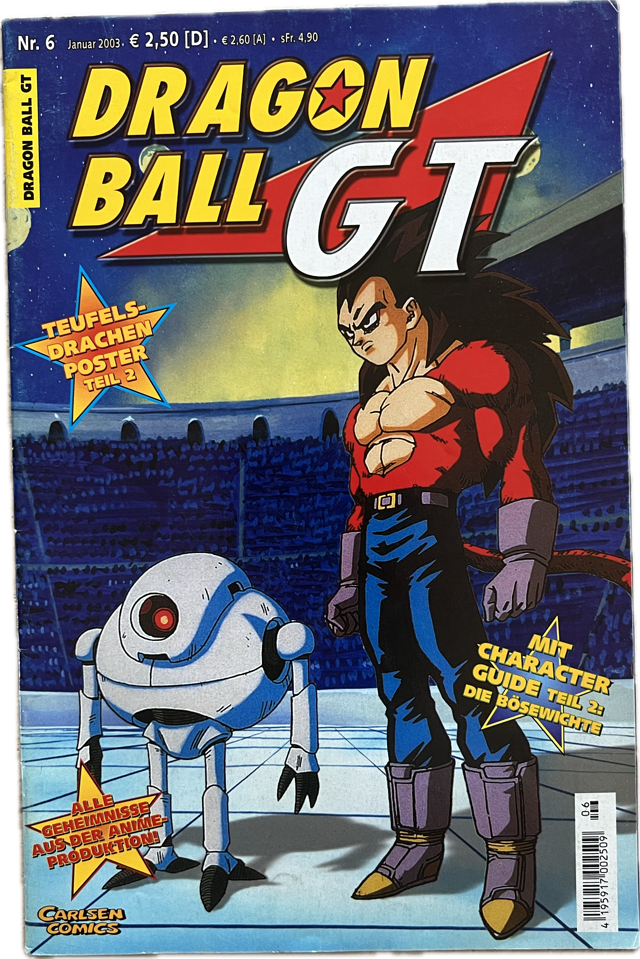Dragon Ball GT Comic Heft 06