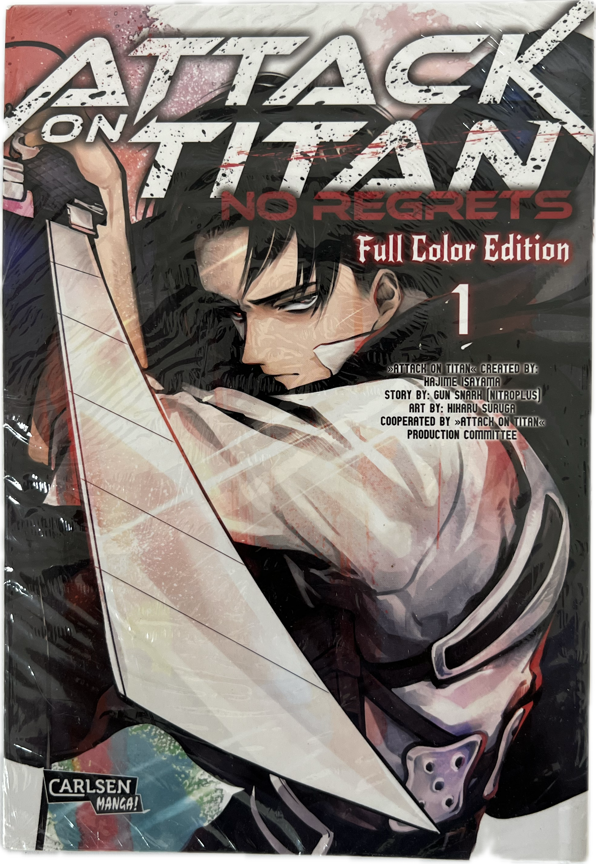 Attack on Titan No Regrets Full Color Editon 1-Manayga