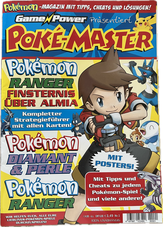 Pokemon Comic Heft 01 PokeMaster