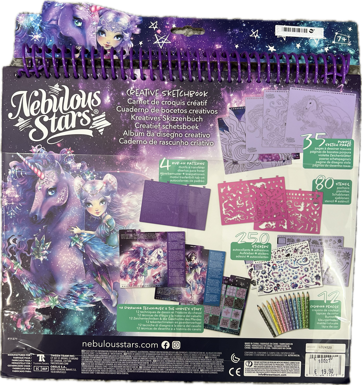 Nebulous Stars – Creative Sketchbook