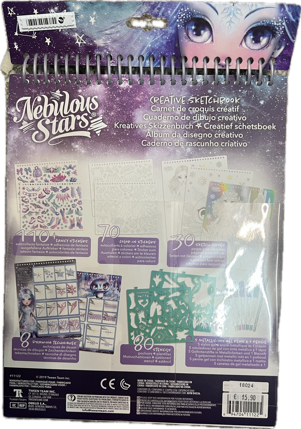 Nebulous Stars – Creative Sketchbook