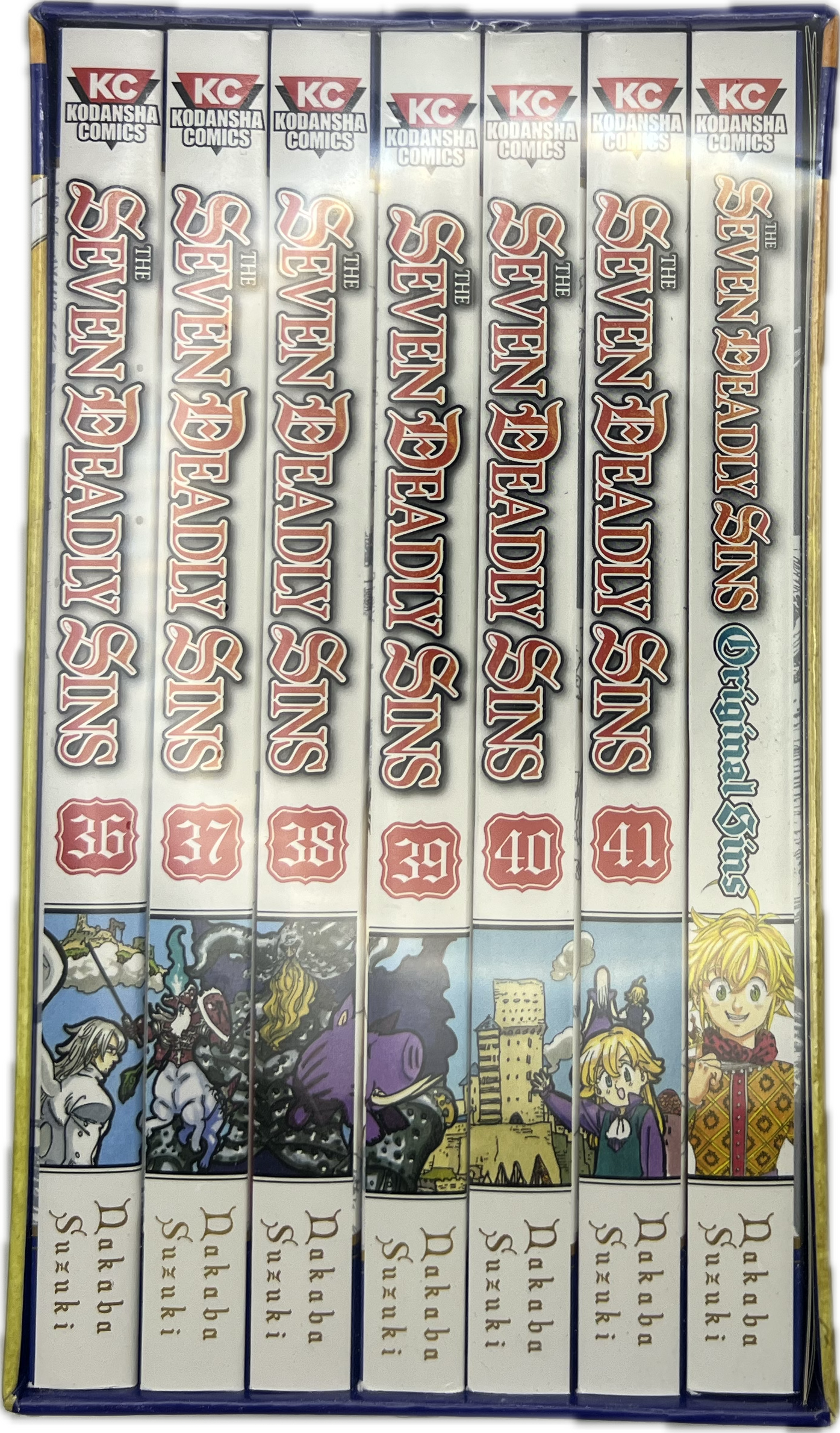 Seven Deadly Sins Box 36-41 Englisch