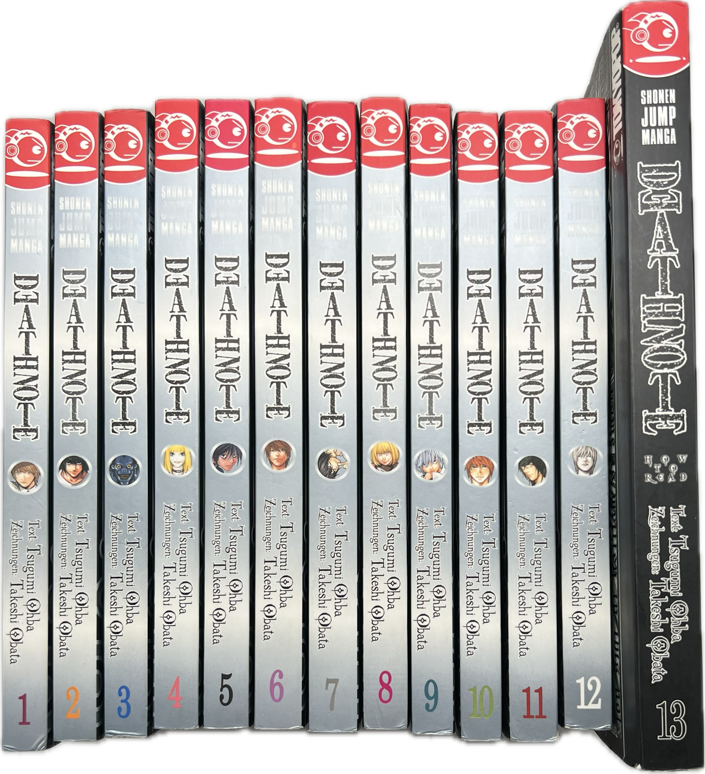 Death Note 1-13 alte Version komplette Reihe