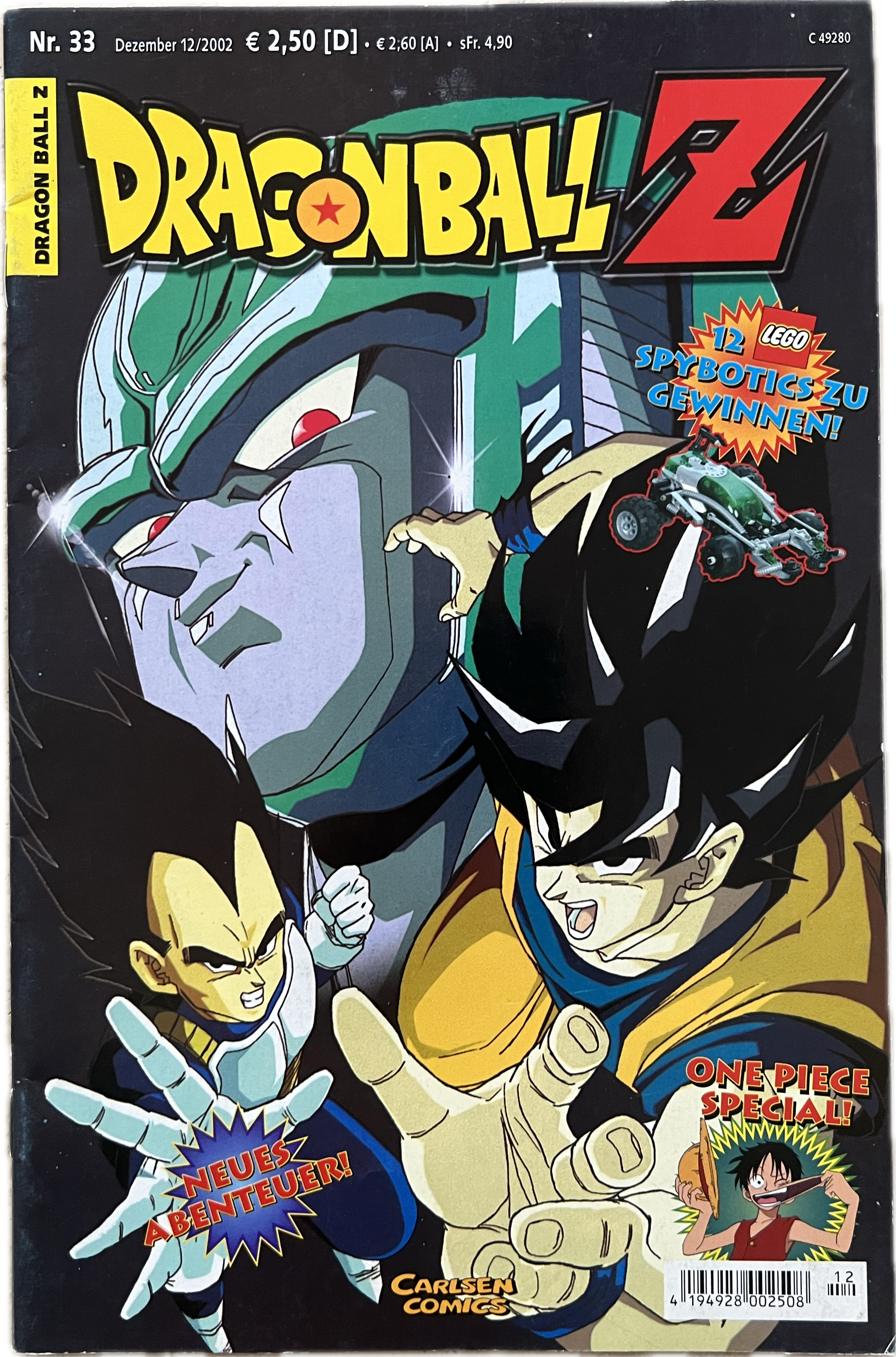 Dragon Ball Z Comic Heft 33