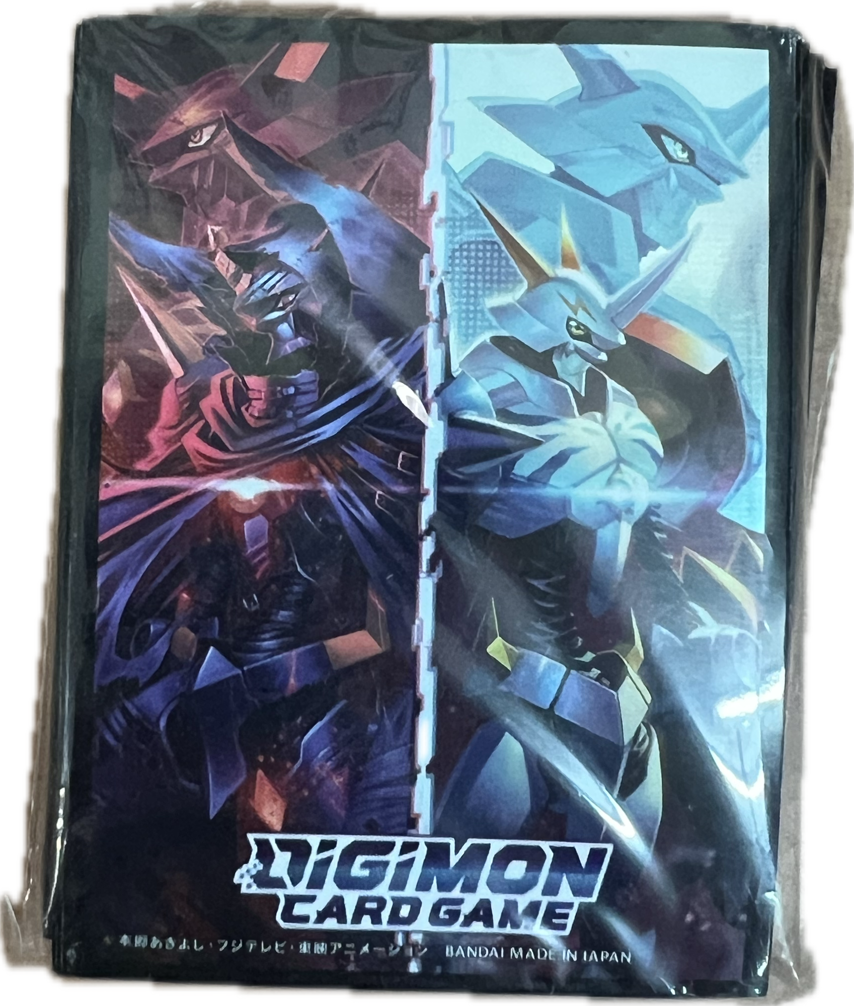 Digimon Card Game Sleeves - Alphamon, Beelzemon, Dukemon & UlforceVeedramon