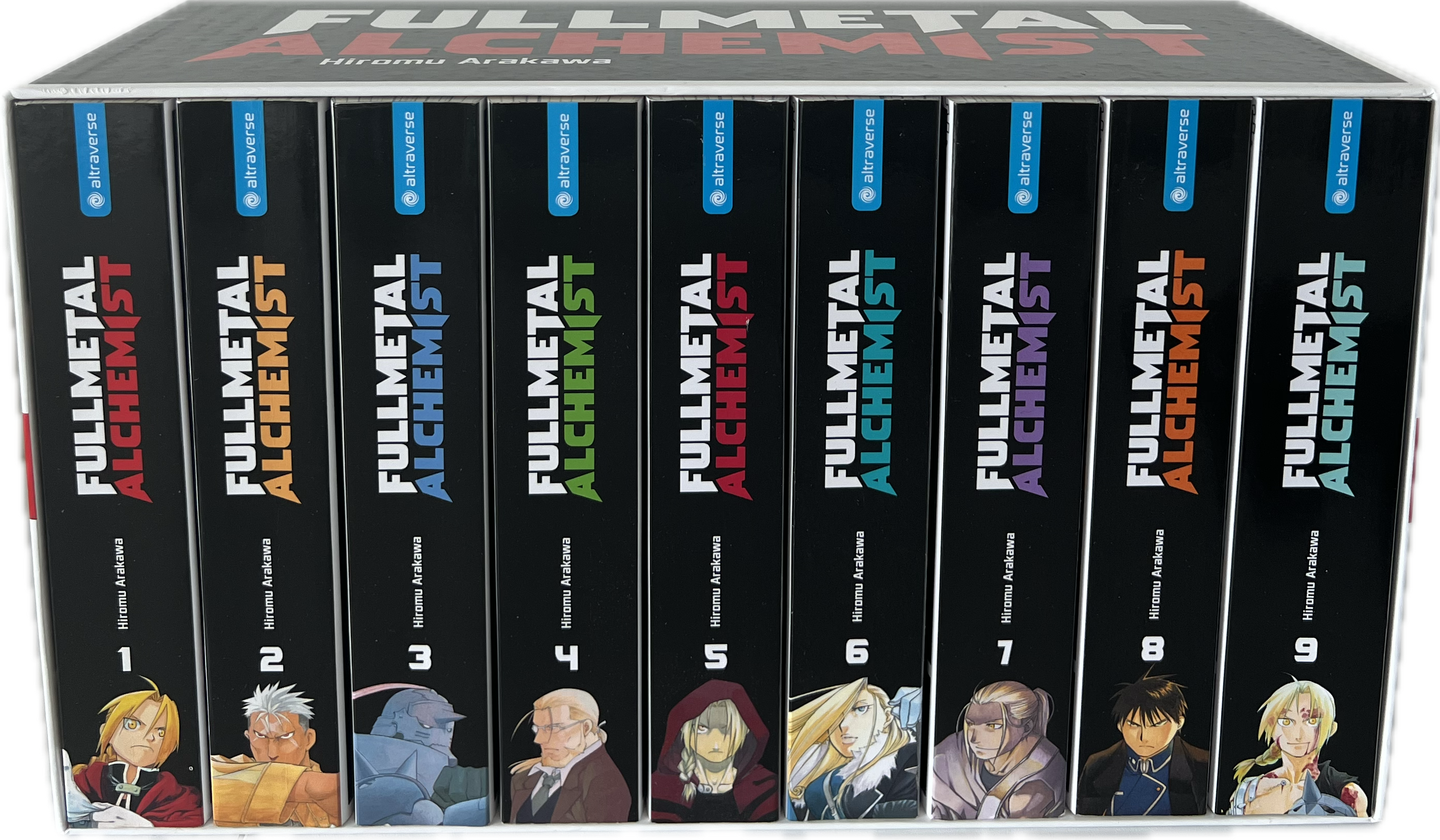 Full Metal Alchemist Massiv Schuber 1-9