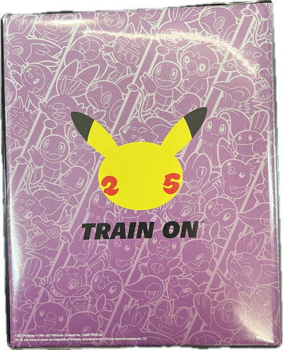 Pokemon 25th Anniversary TCG 4-Pocket Portfolio