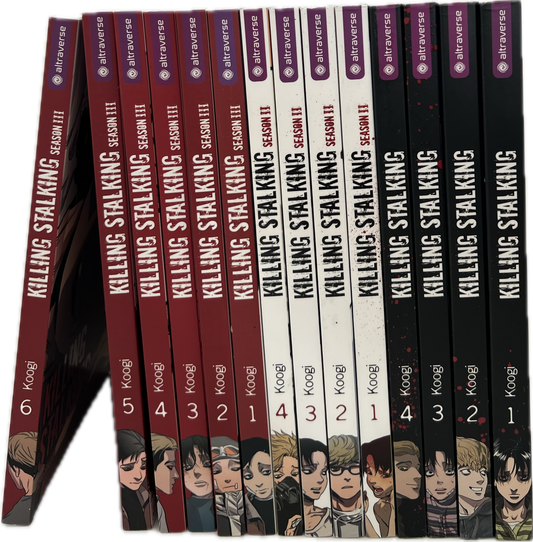 Killing Stalking Season 1-3 komplette Reihe