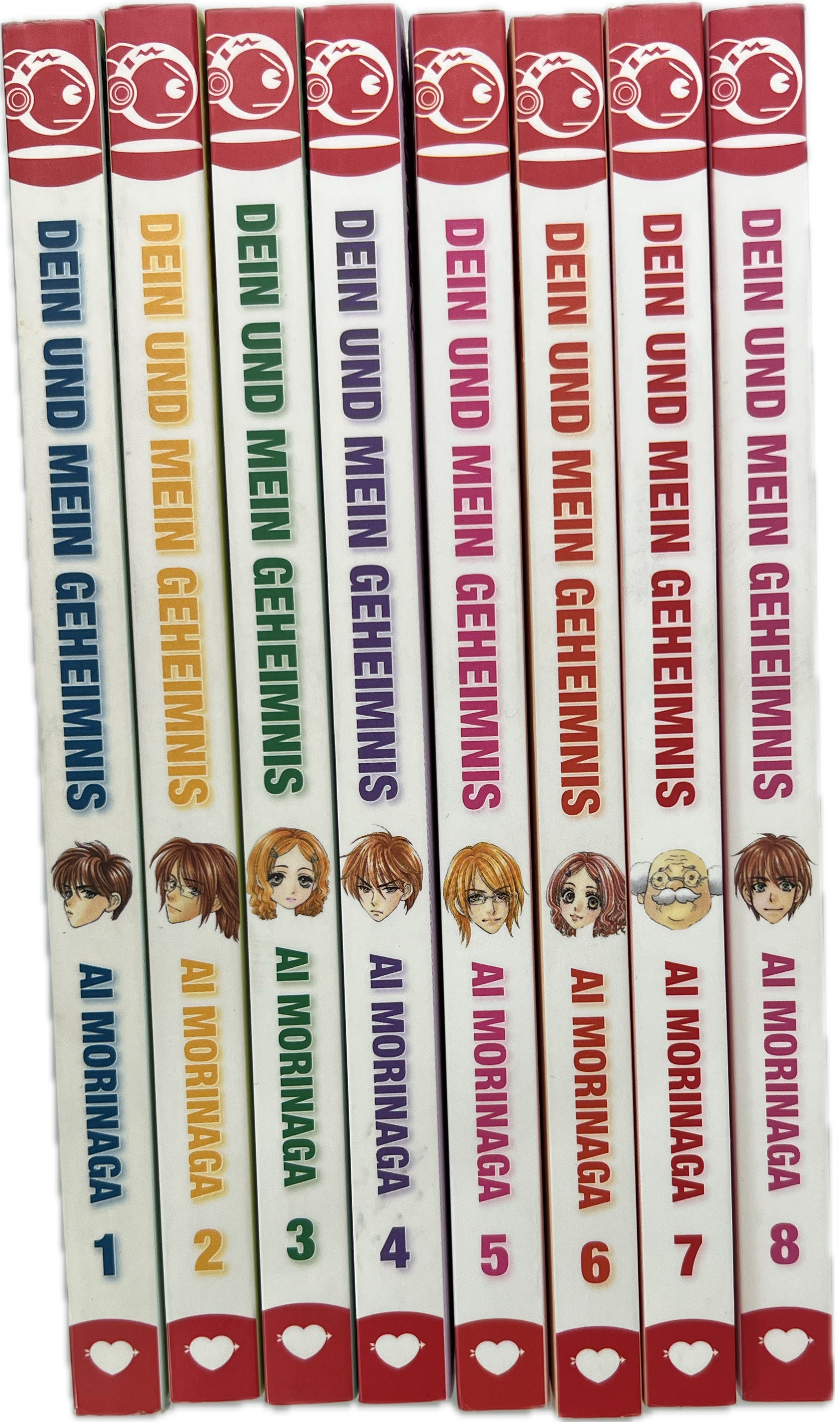 Dein und mein Geheimnis 01-08 komplette Reihe