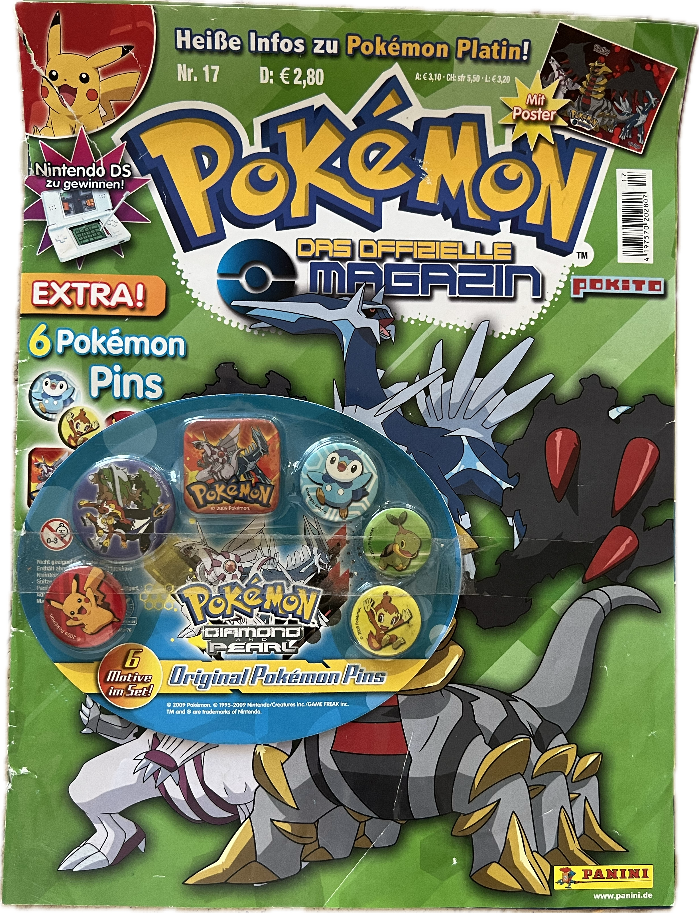 Pokemon Comic Heft 17