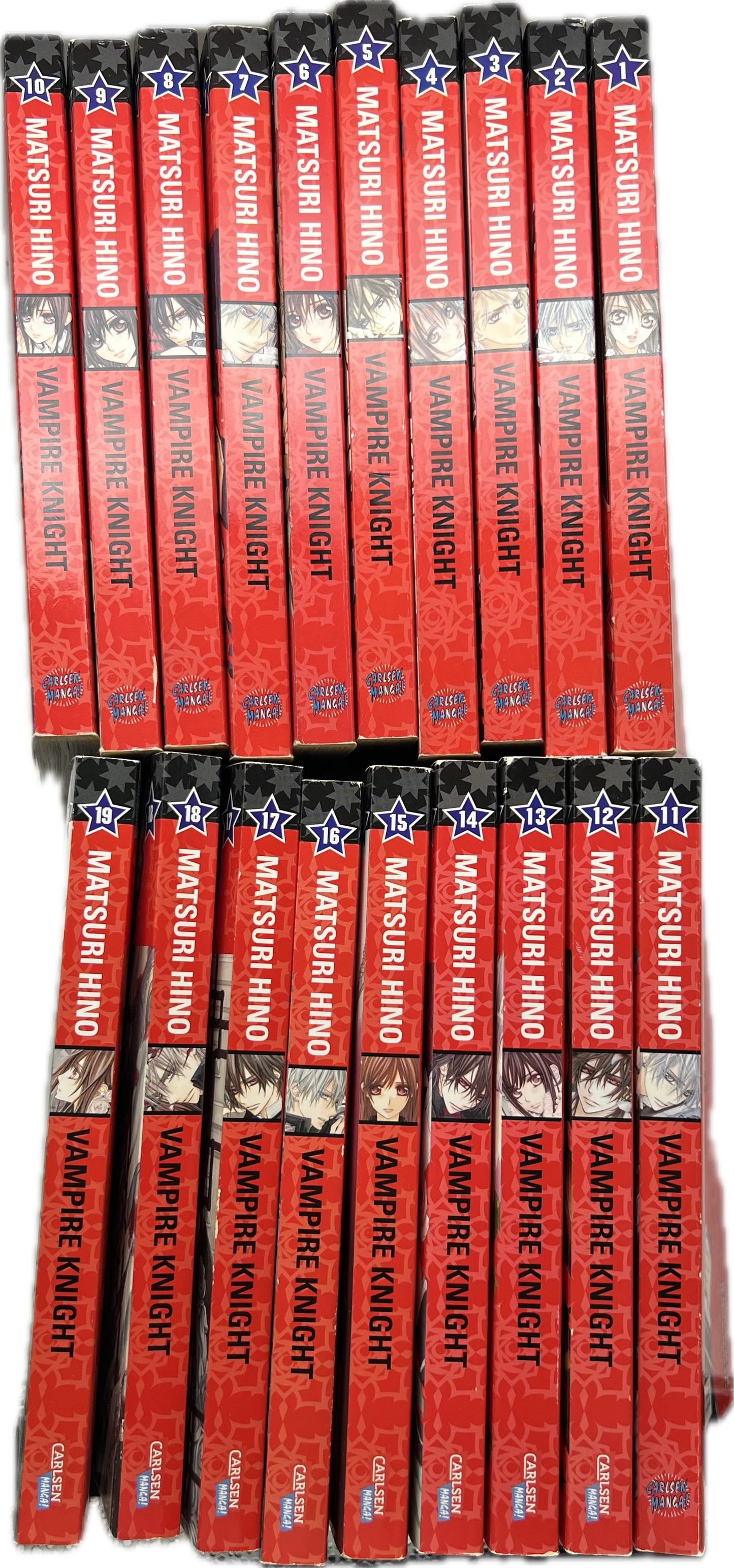 Vampire Knight 1-19 komplette Reihe