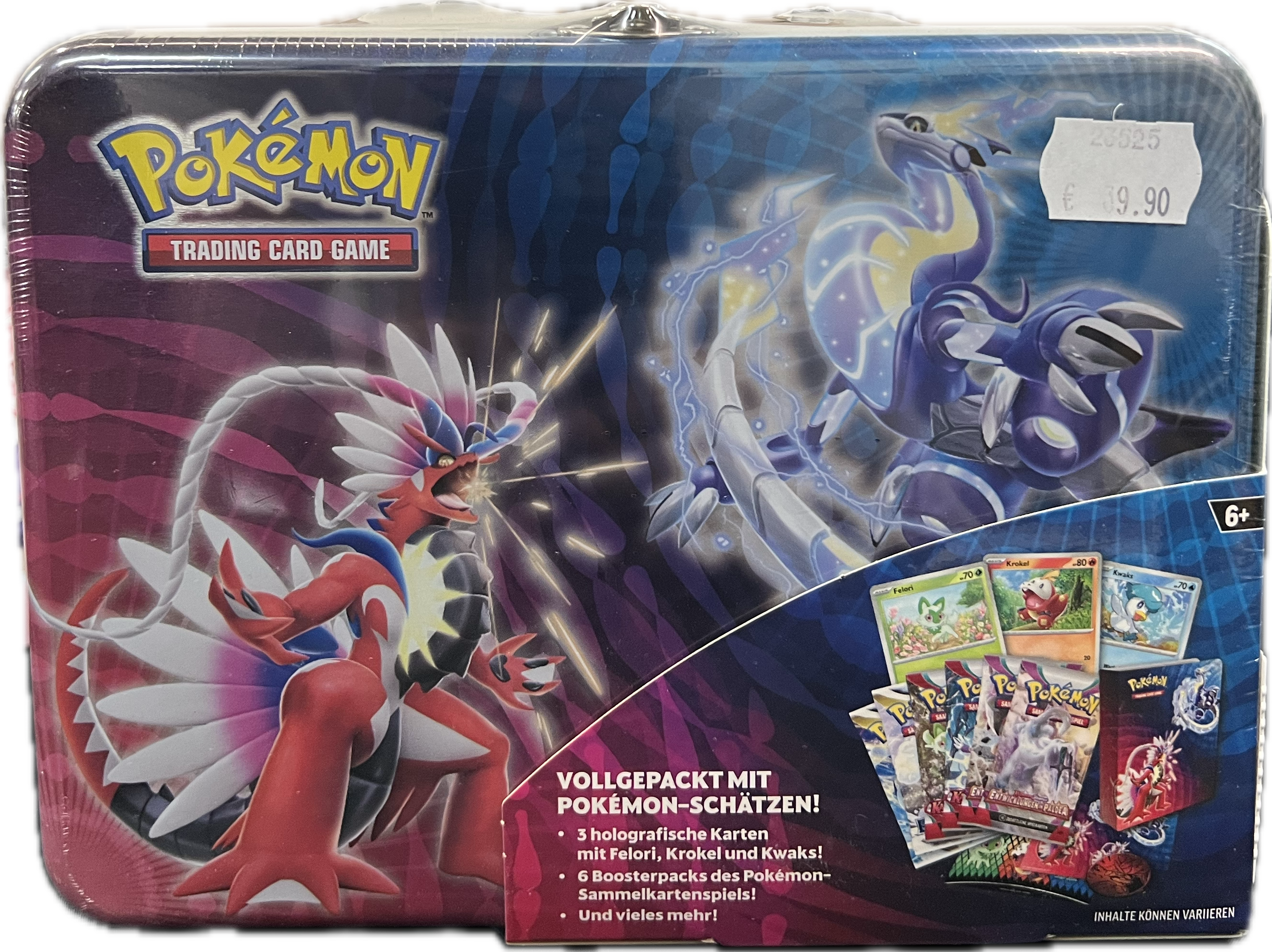 Pokemon TCG Koraidon & Miradon Tin Koffer Deutsch
