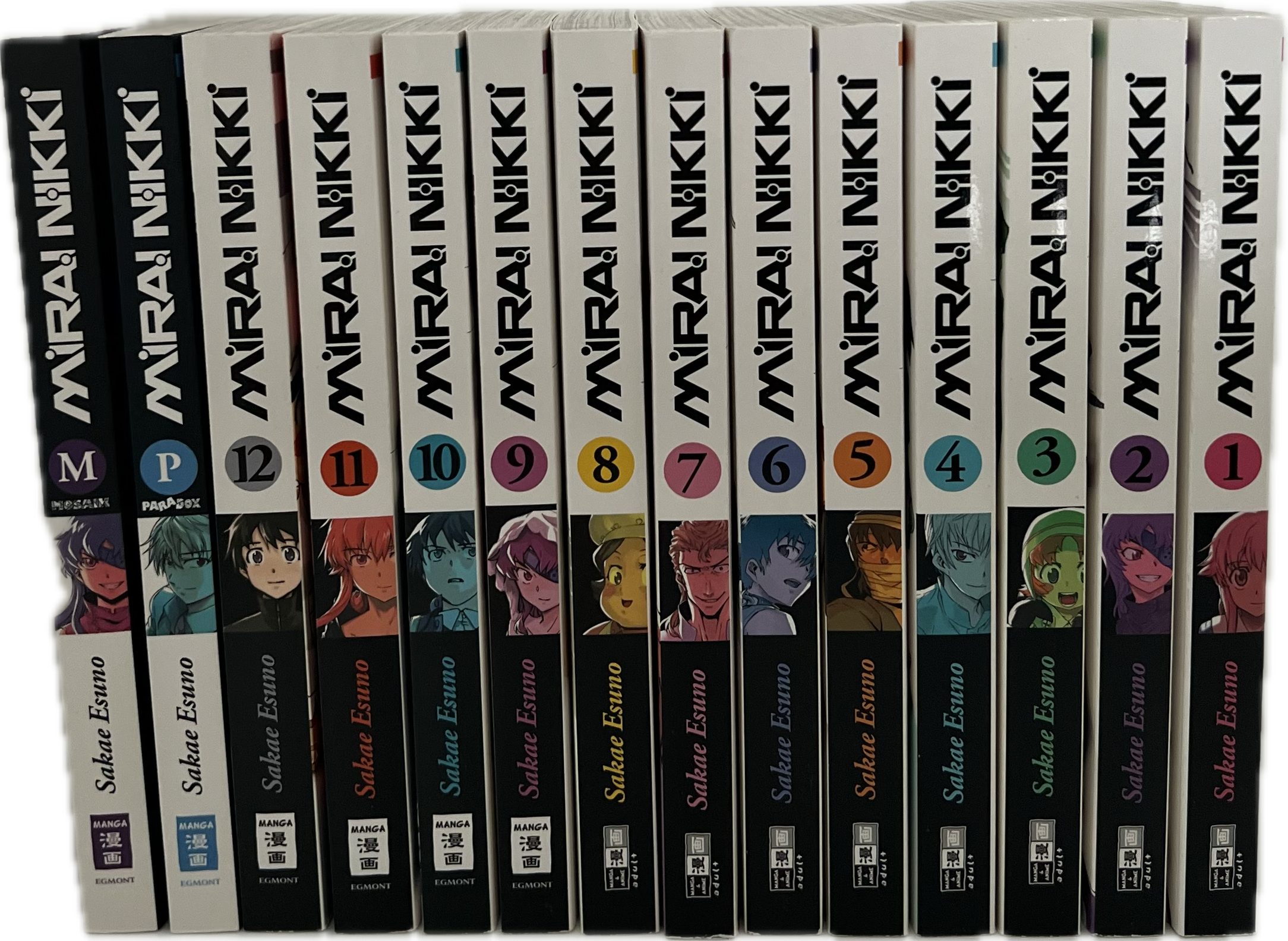 Mirai Nikki 1-12 + M + P complete series