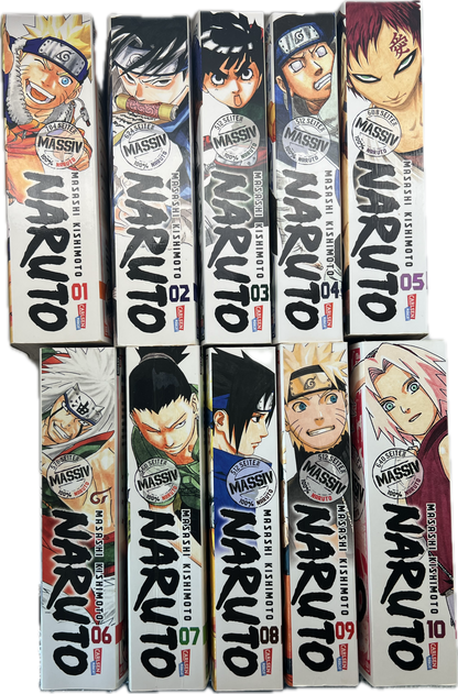 Naruto Massiv 01-24 komplette Reihe