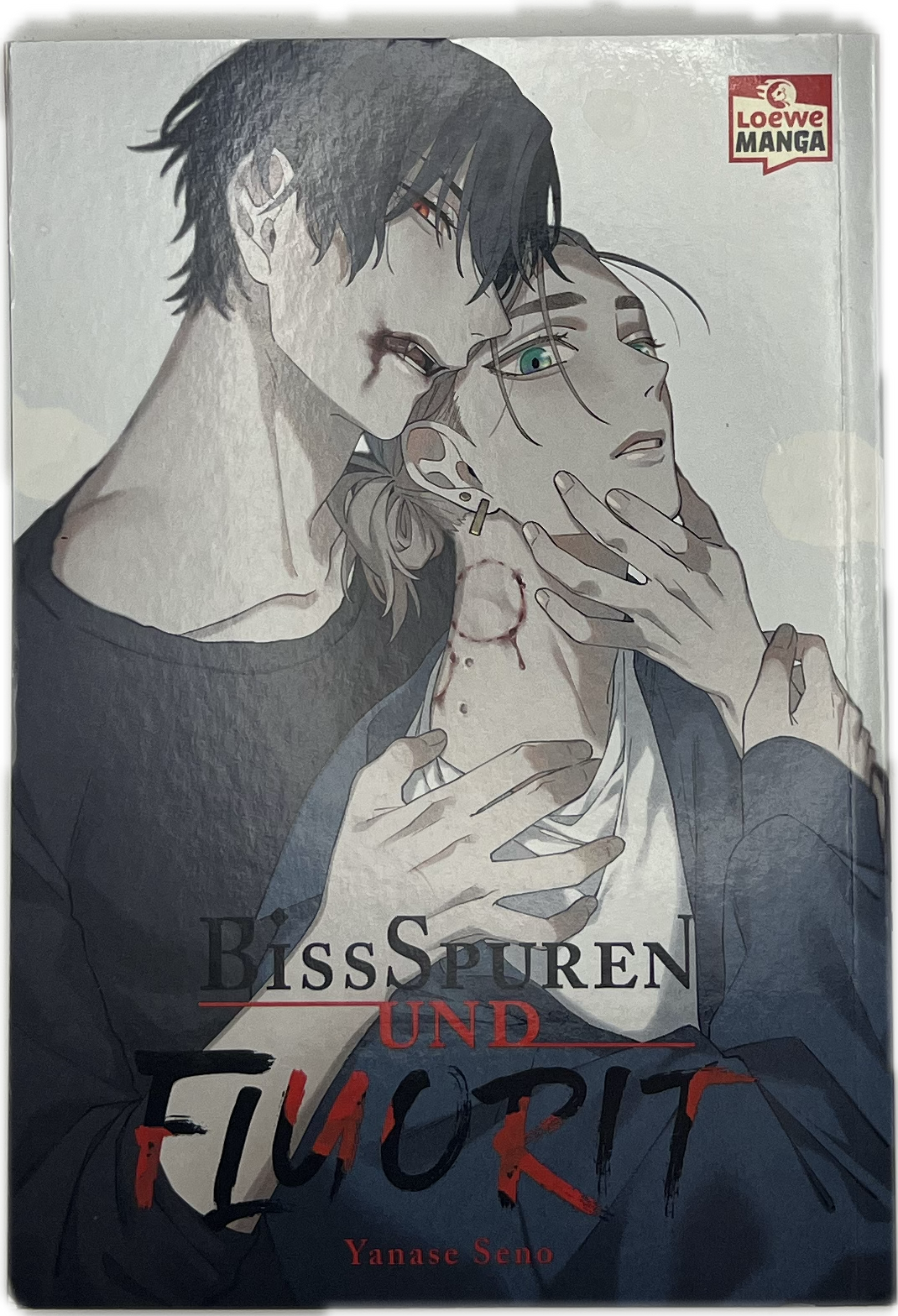 Bissspuren und Fluorit