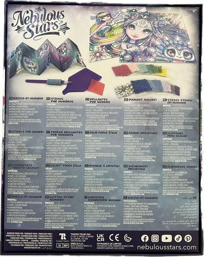 Nebulous Stars – Dazzle-by-Number Isadora