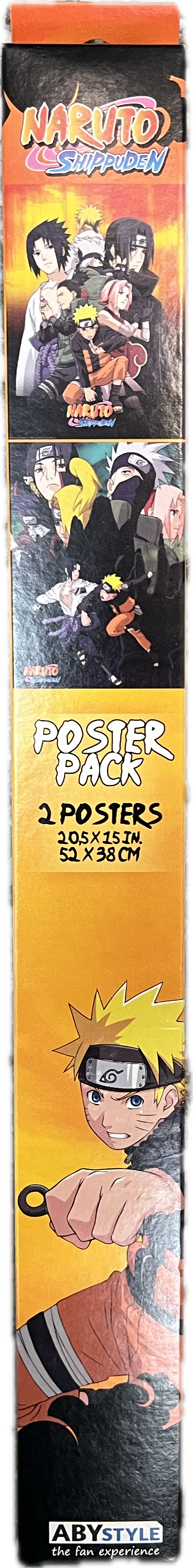 Naruto 2x Poster-Set 52 x 38cm