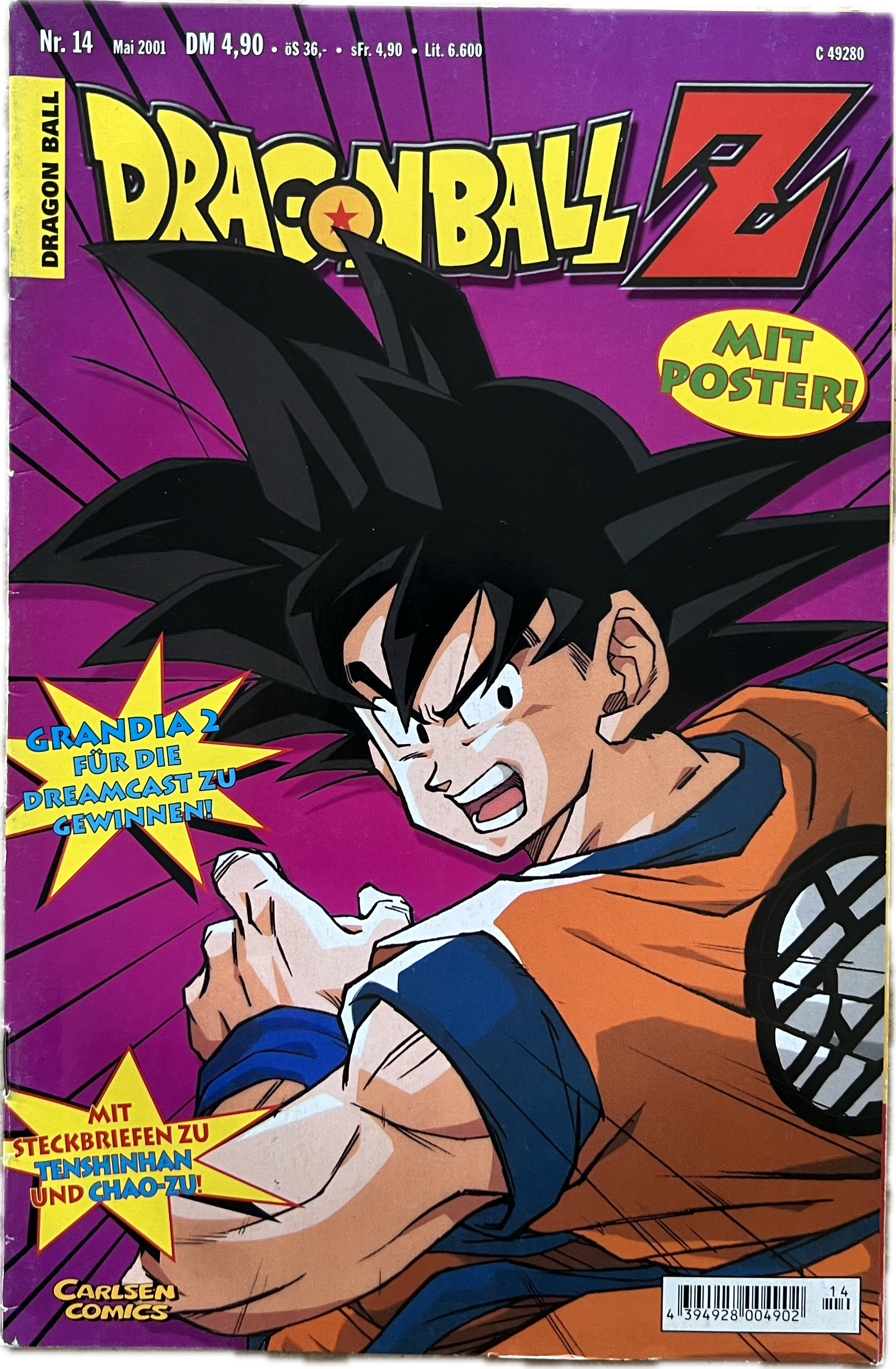 Dragon Ball Z Comic Heft 14