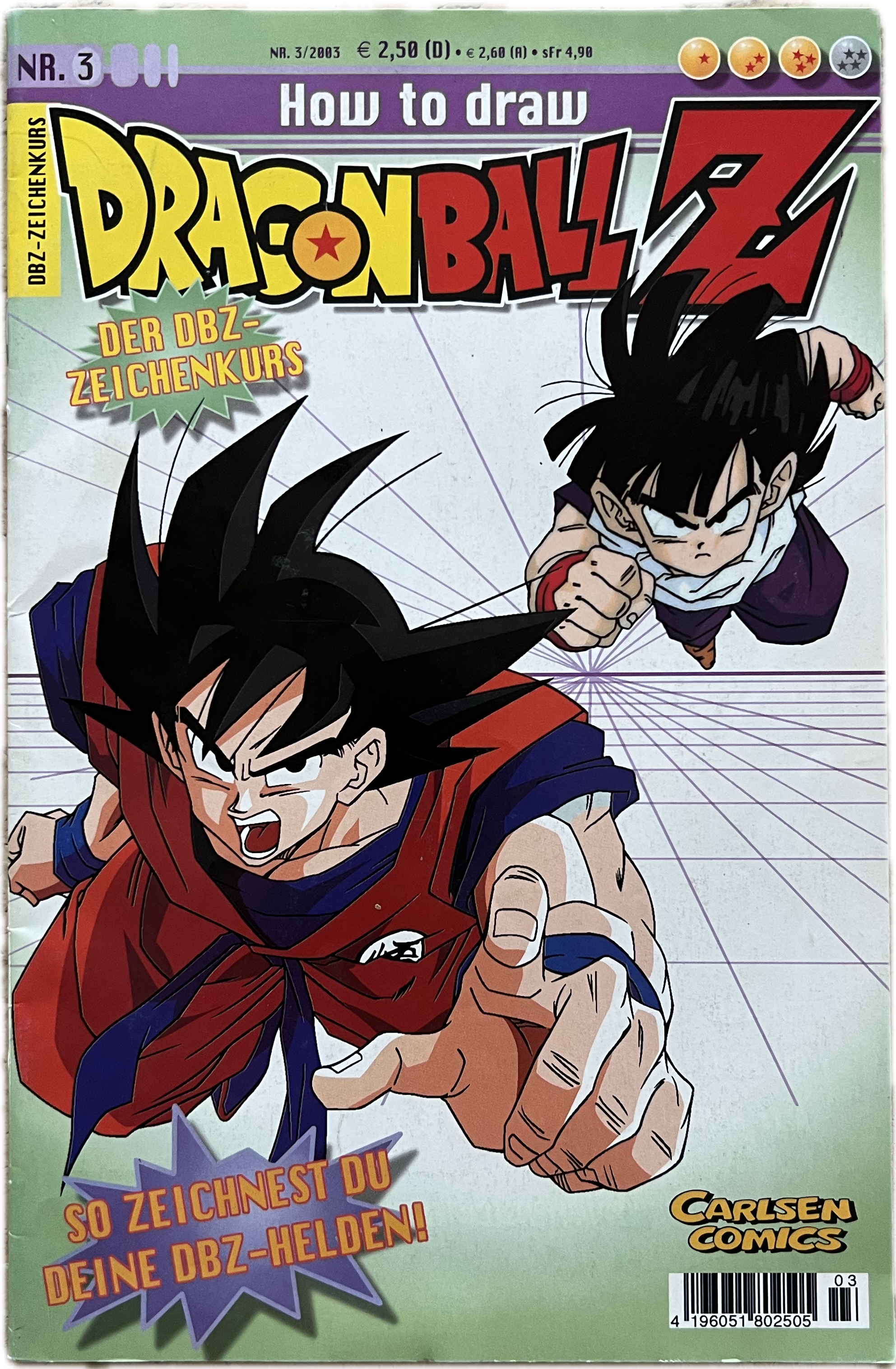 Dragon Ball Z - Zeichenkurs Comic Heft 03