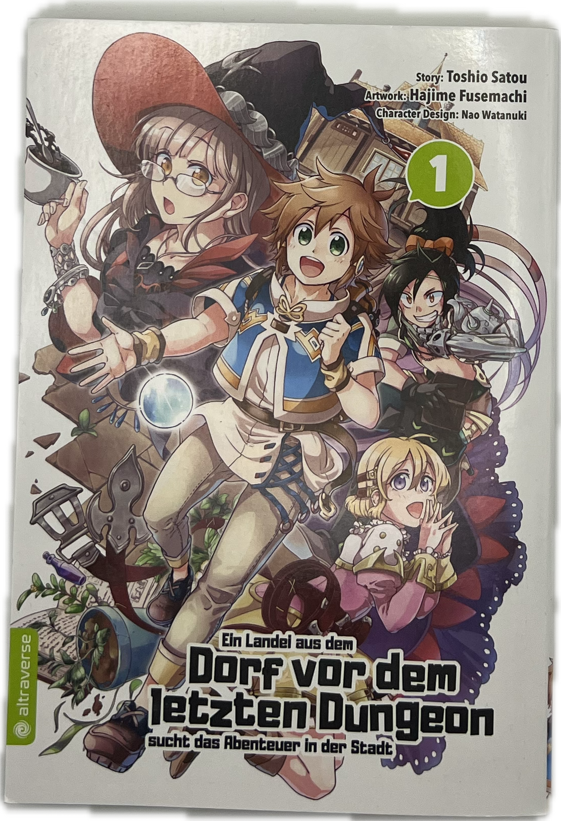 Ein Landei aus dem Dorf vor dem letzten Dungeon sucht das Abenteuer in der Stadt 01