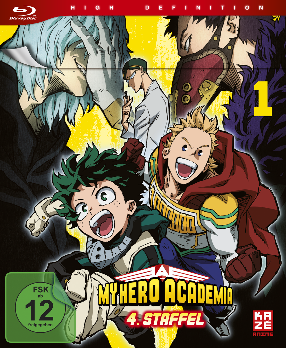 My Hero Academia – Staffel 4 Vol. 1 Blu-ray