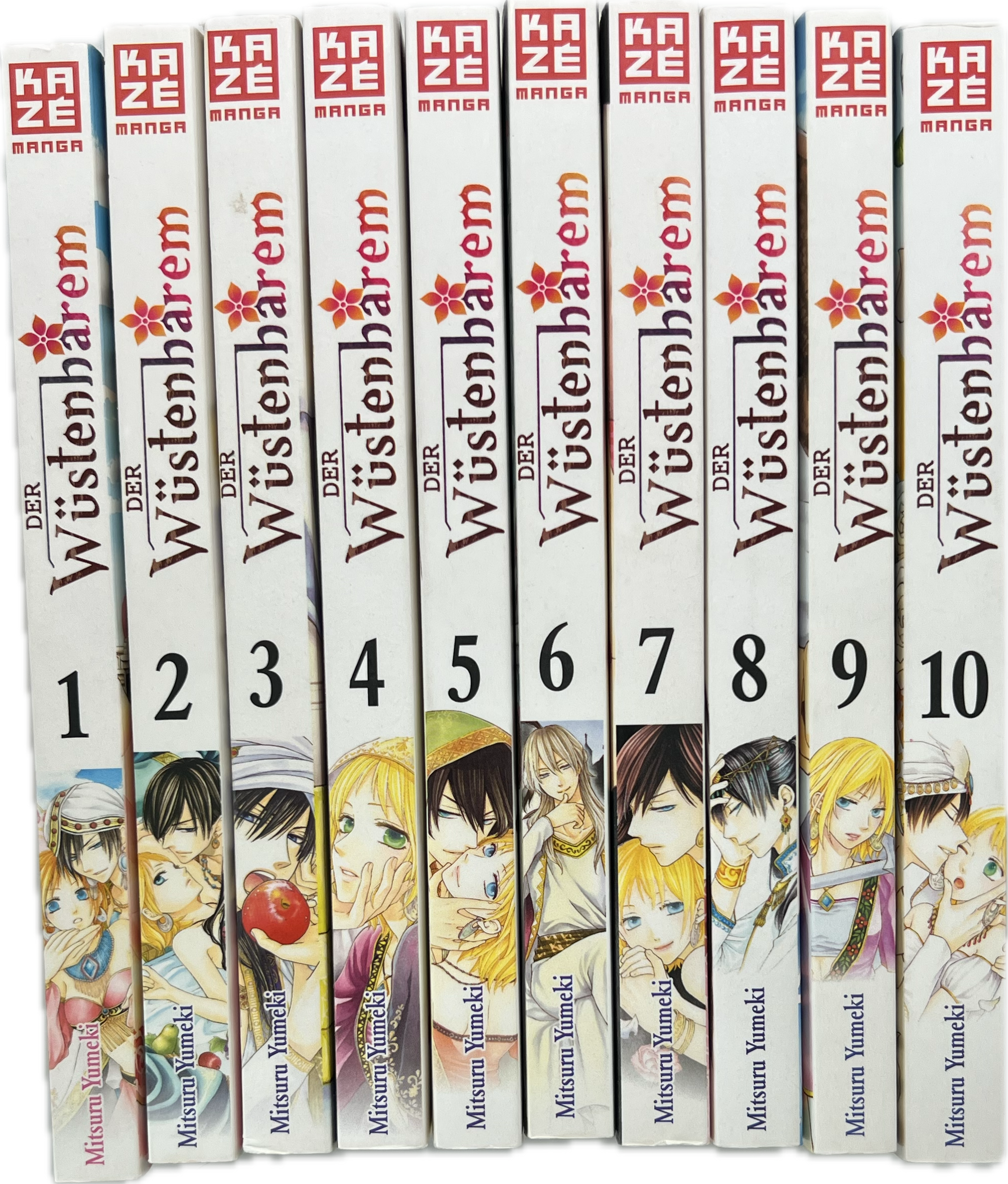 Der Wüstenharem 01-10 komplette Reihe