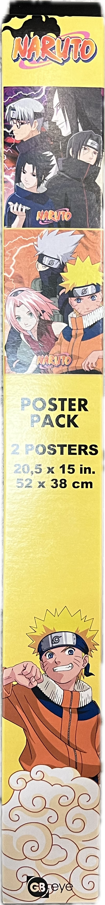 Naruto 2x Poster-Set 52 x 38cm