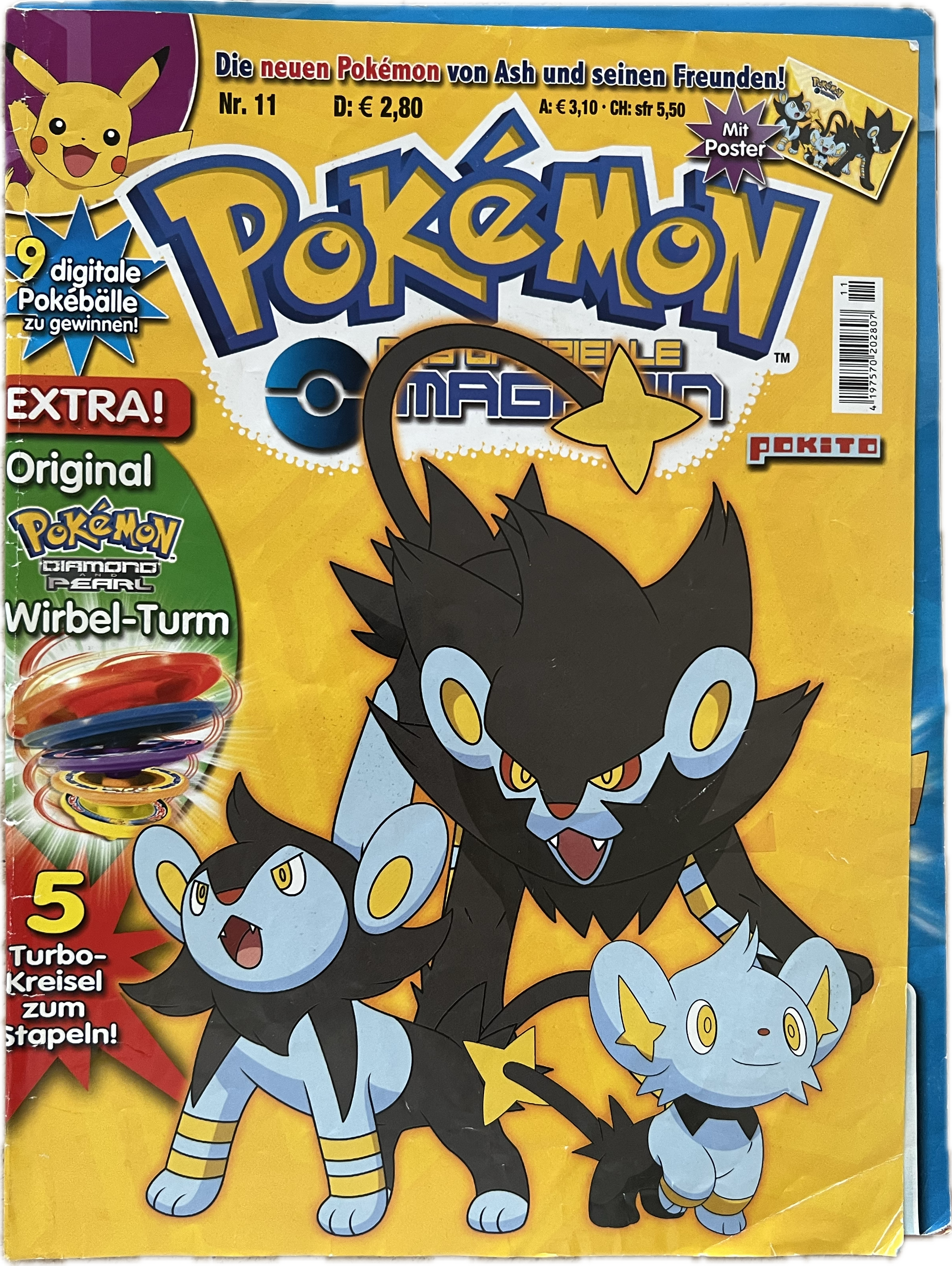 Pokemon Comic Heft 11