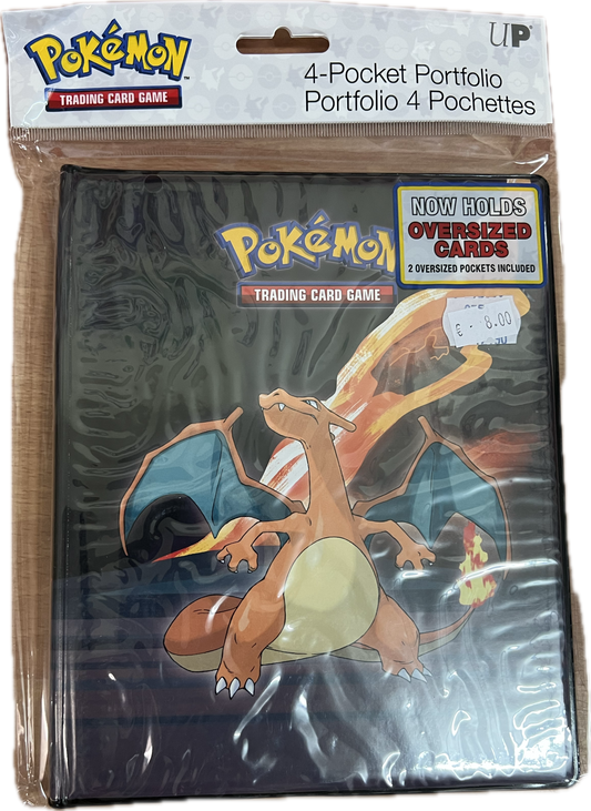 Pokemon Glurak TCG 4-Pocket Portfolio