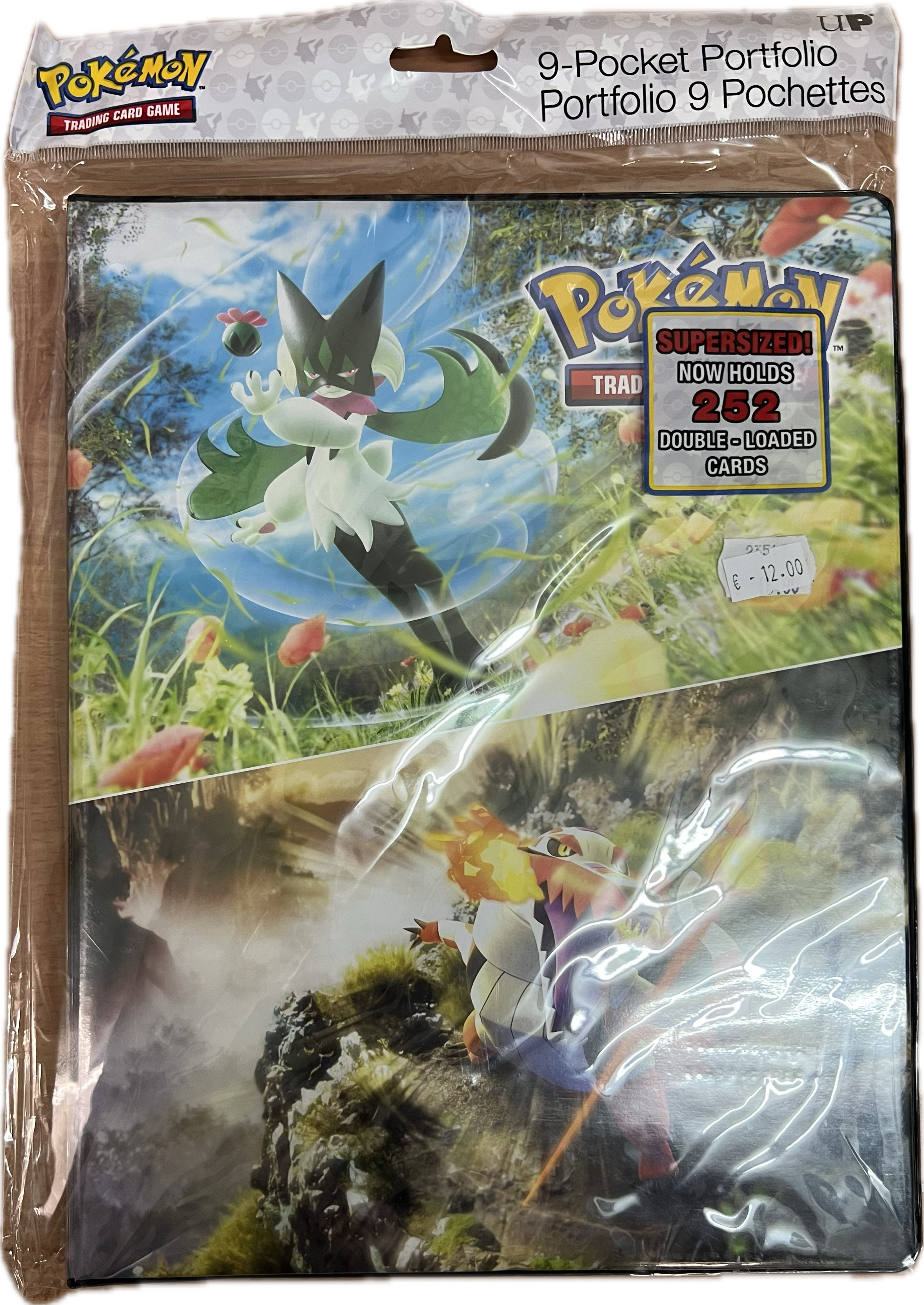 Pokemon Maskagato & Skelokrok TCG 9-Pocket Portfolio