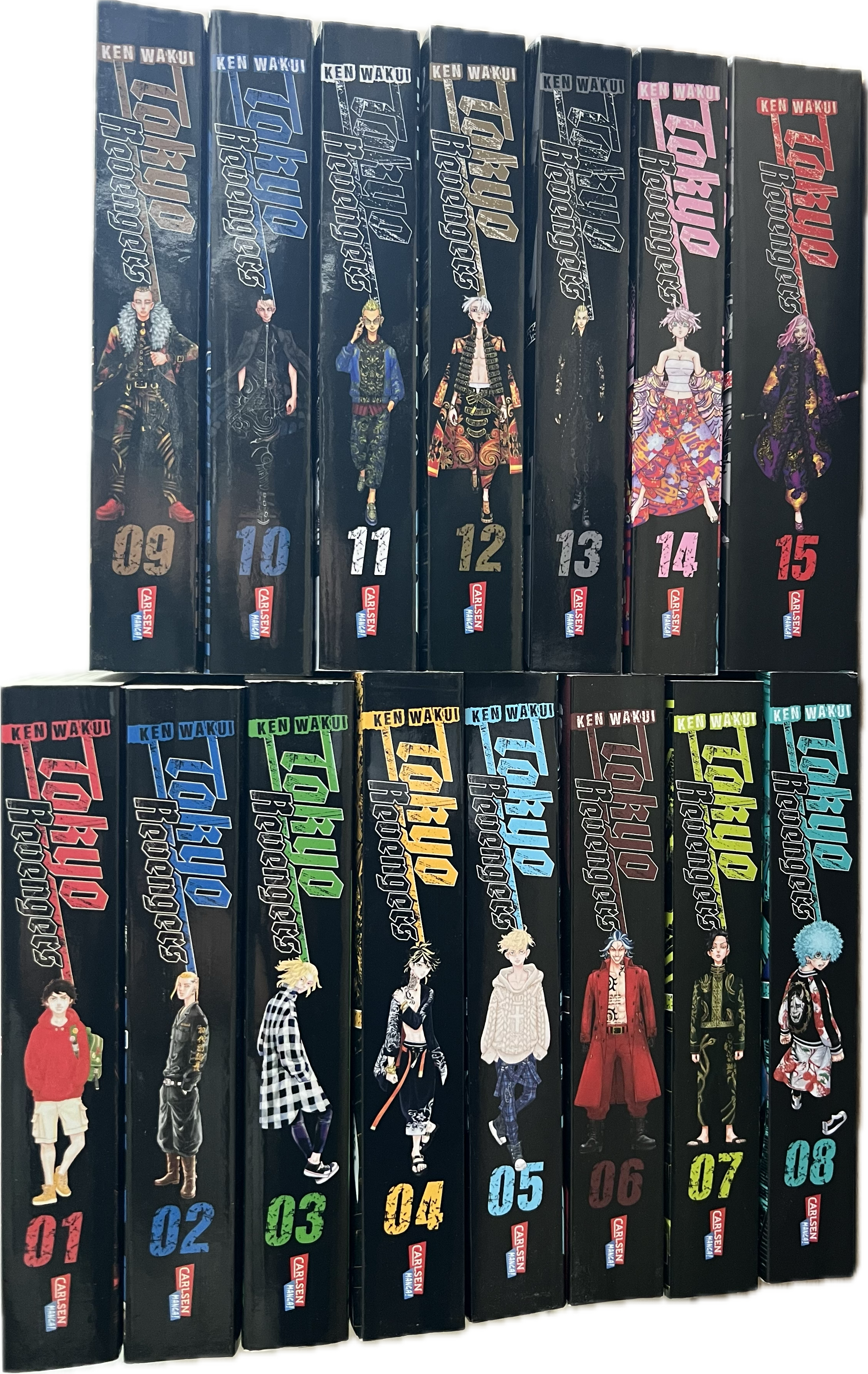 Tokyo Revengers Massiv 01-15 komplette Reihe