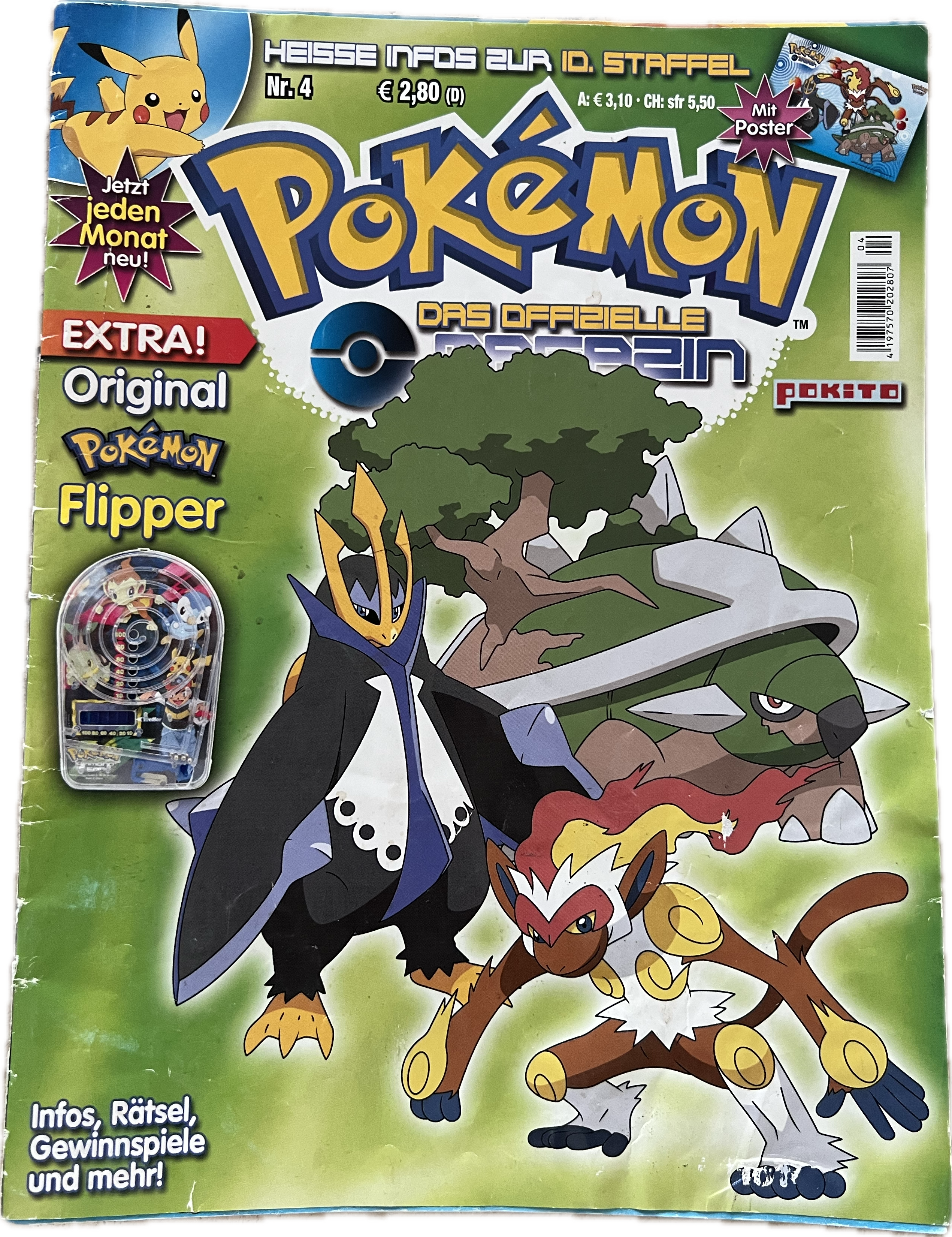 Pokemon Comic Heft 04