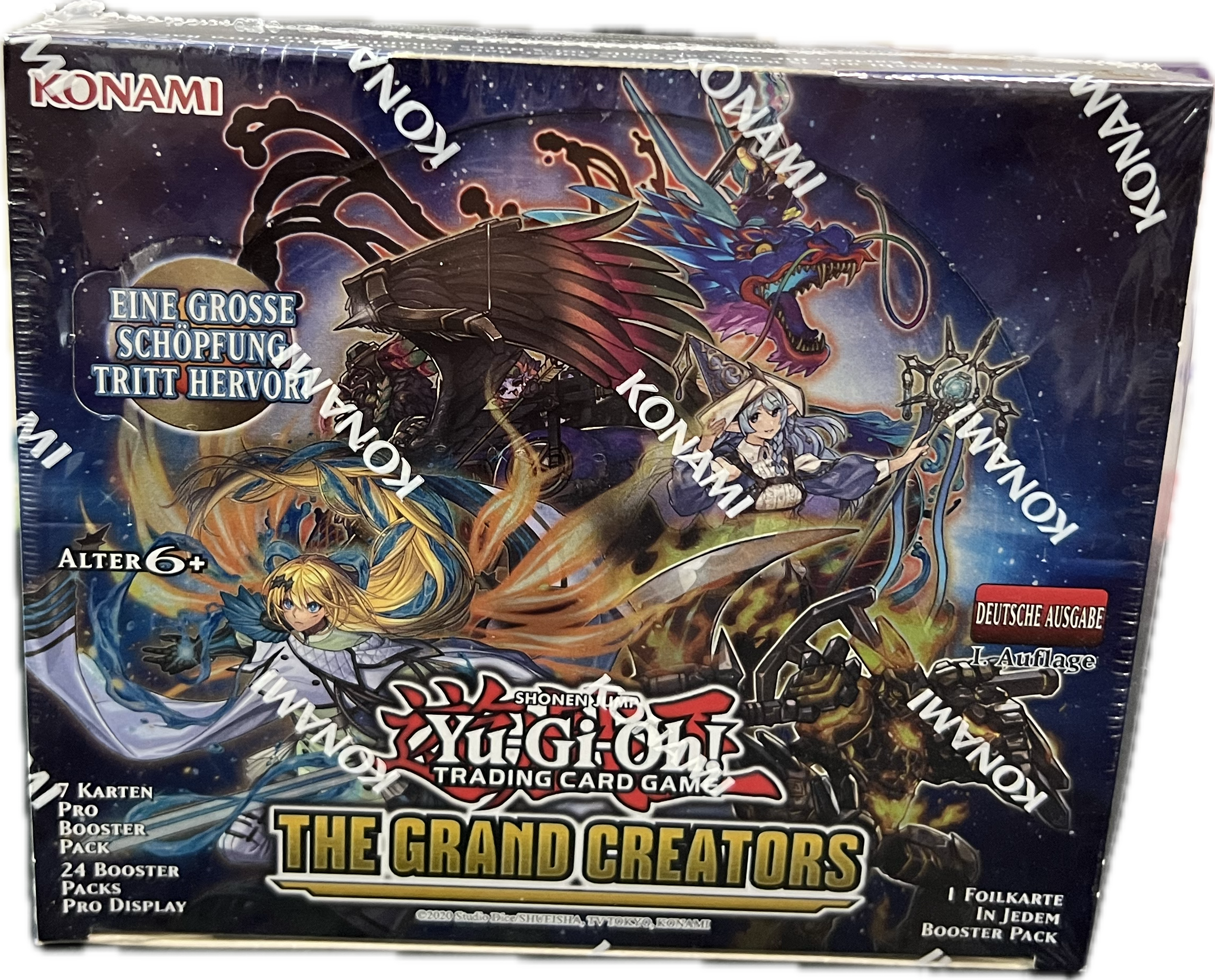 Yu-Gi-Oh TCG The Grand Creators Booster Display Deutsch