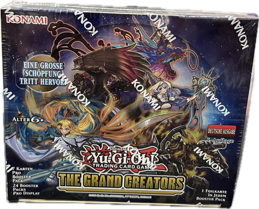 Yu-Gi-Oh TCG The Grand Creators Booster Display Deutsch