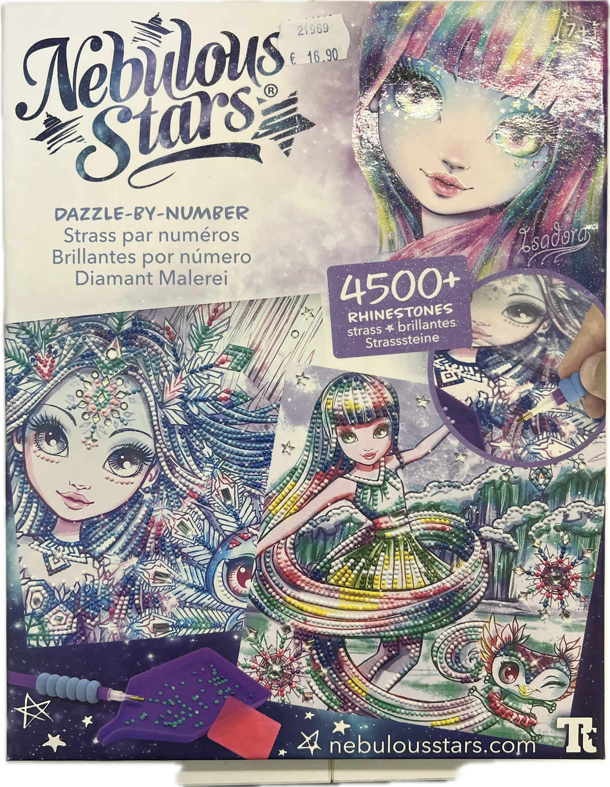 Nebulous Stars – Dazzle-by-Number Isadora