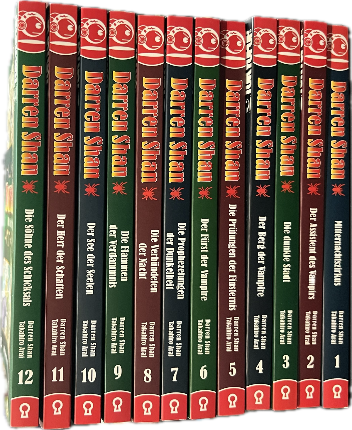 Darren Shan 01-12 komplette Reihe