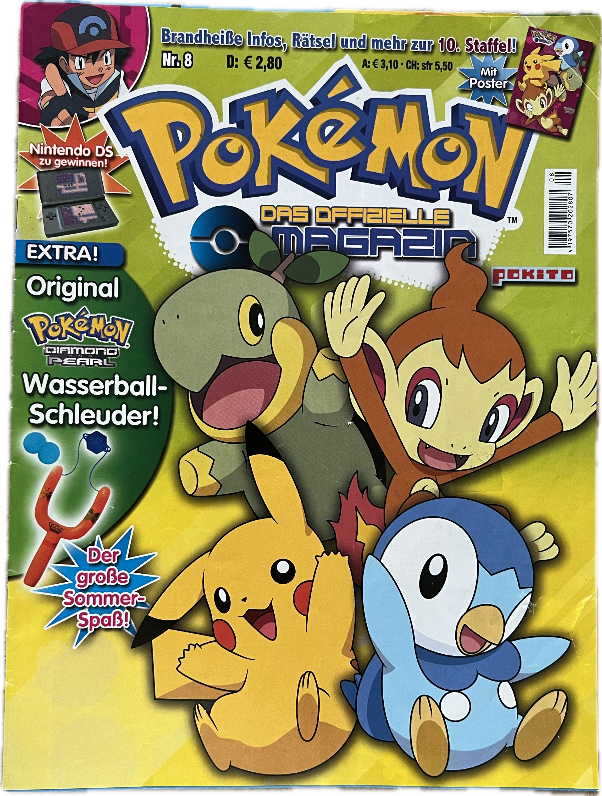 Pokemon Comic Heft 08