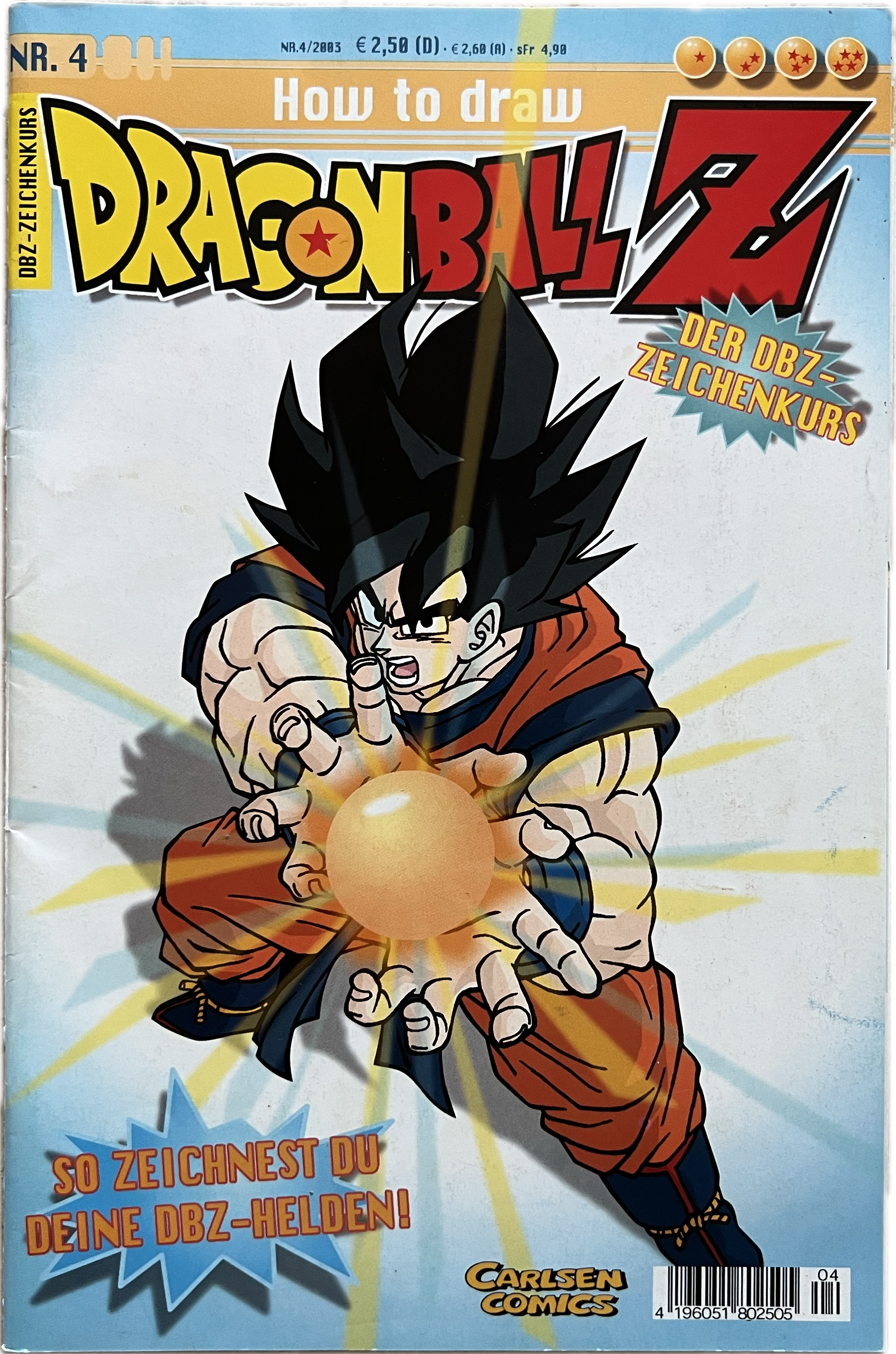 Dragon Ball Z - Zeichenkurs Comic Heft 04