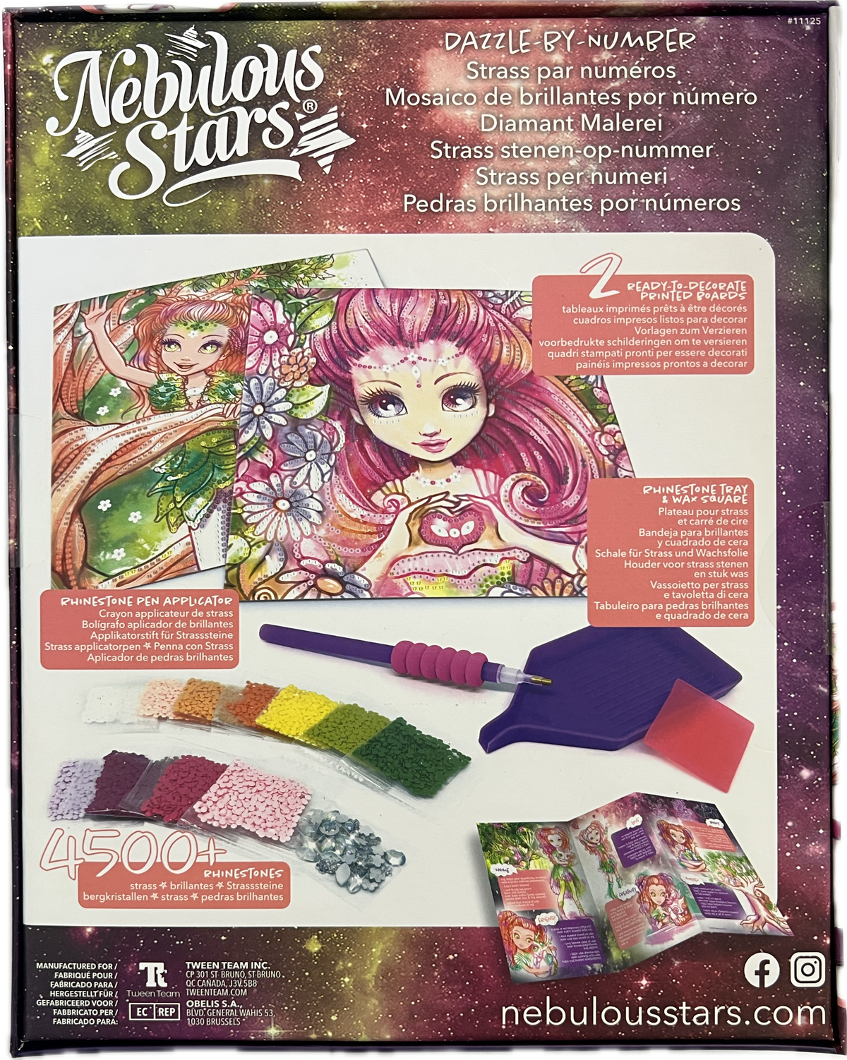 Nebulous Stars – Dazzle-by-Number Hazelia