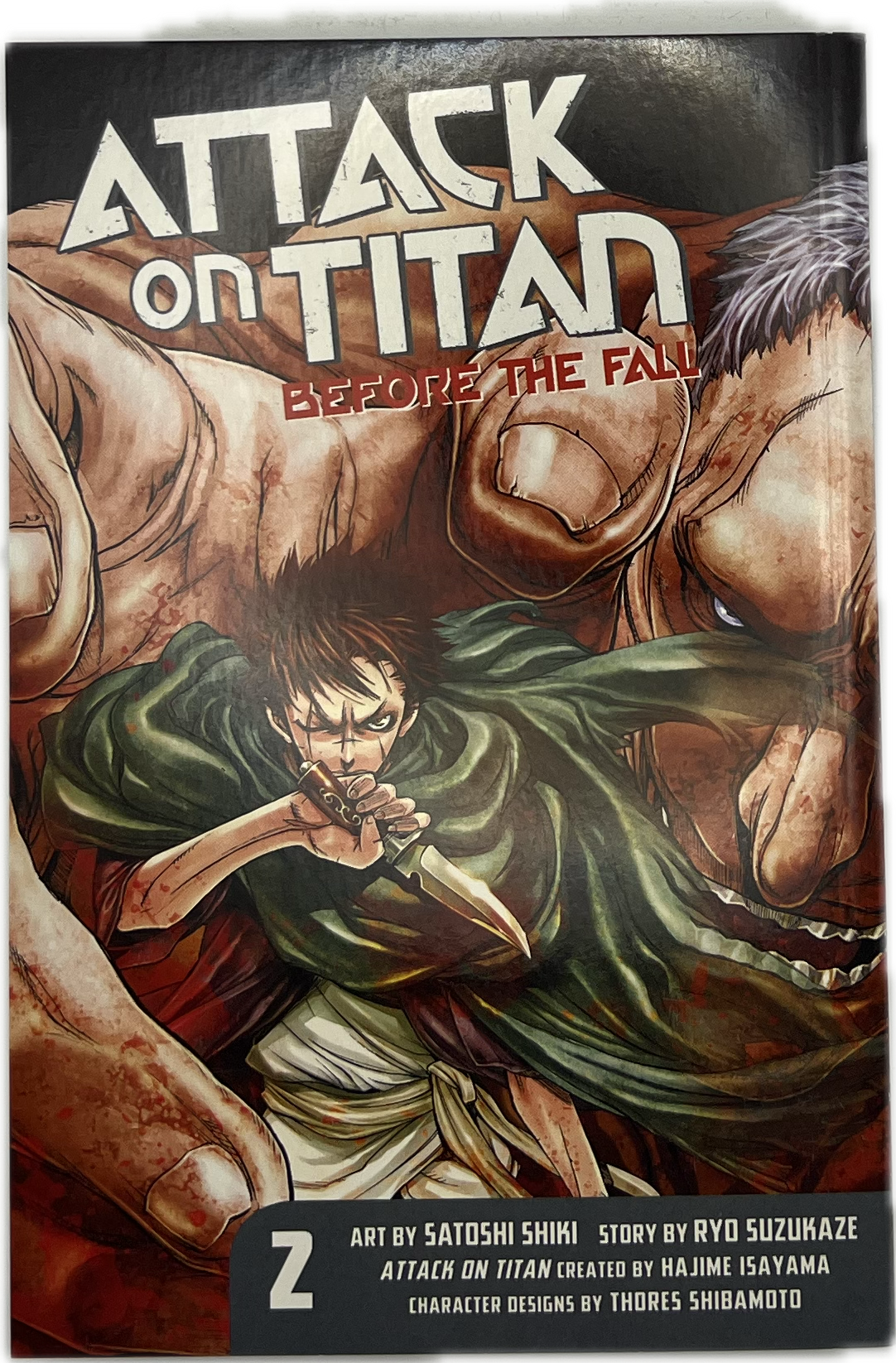 Attack on Titan Before the Fall 02 Englisch