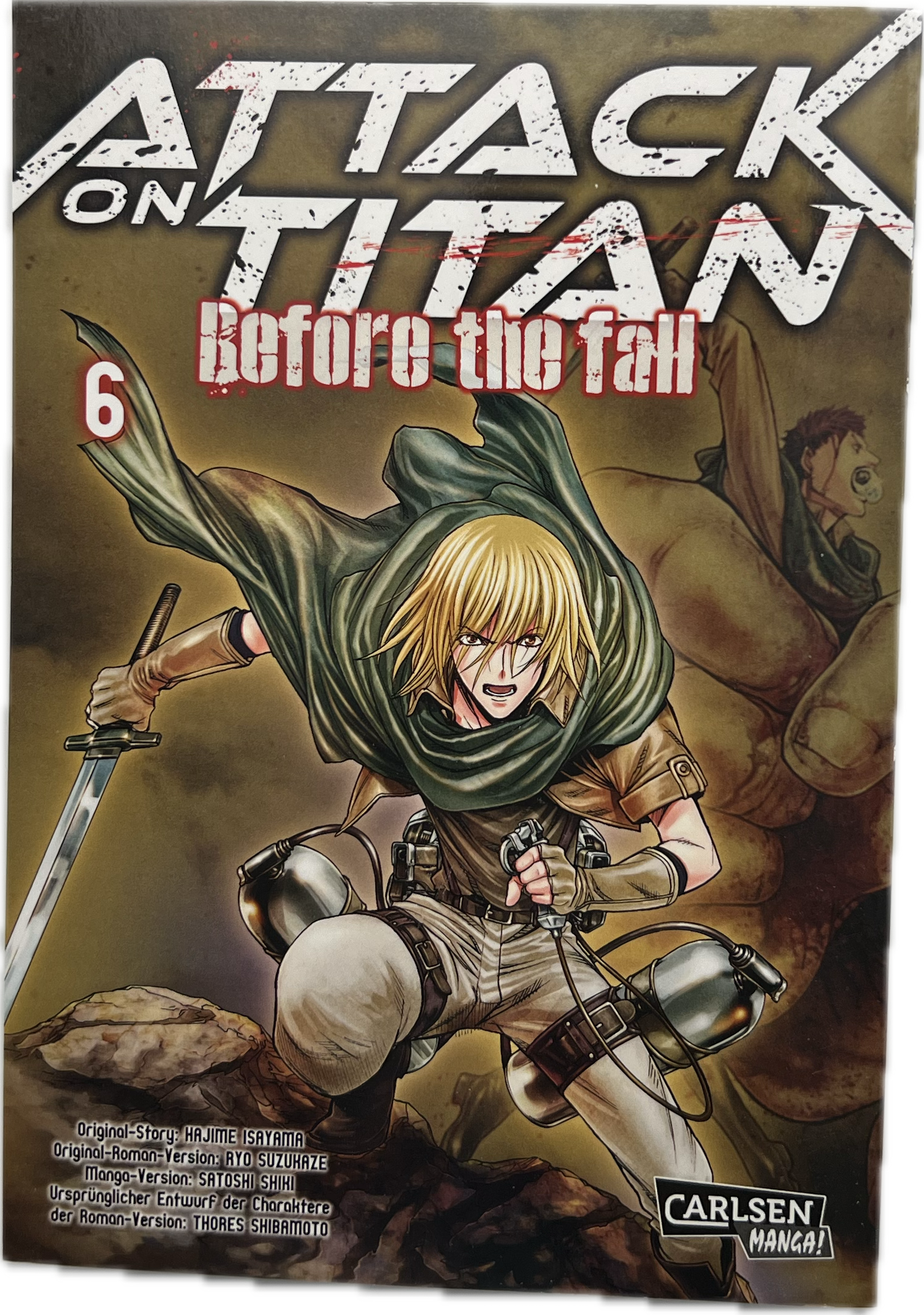 Attack on Titan Before the Fall 6-Manayga